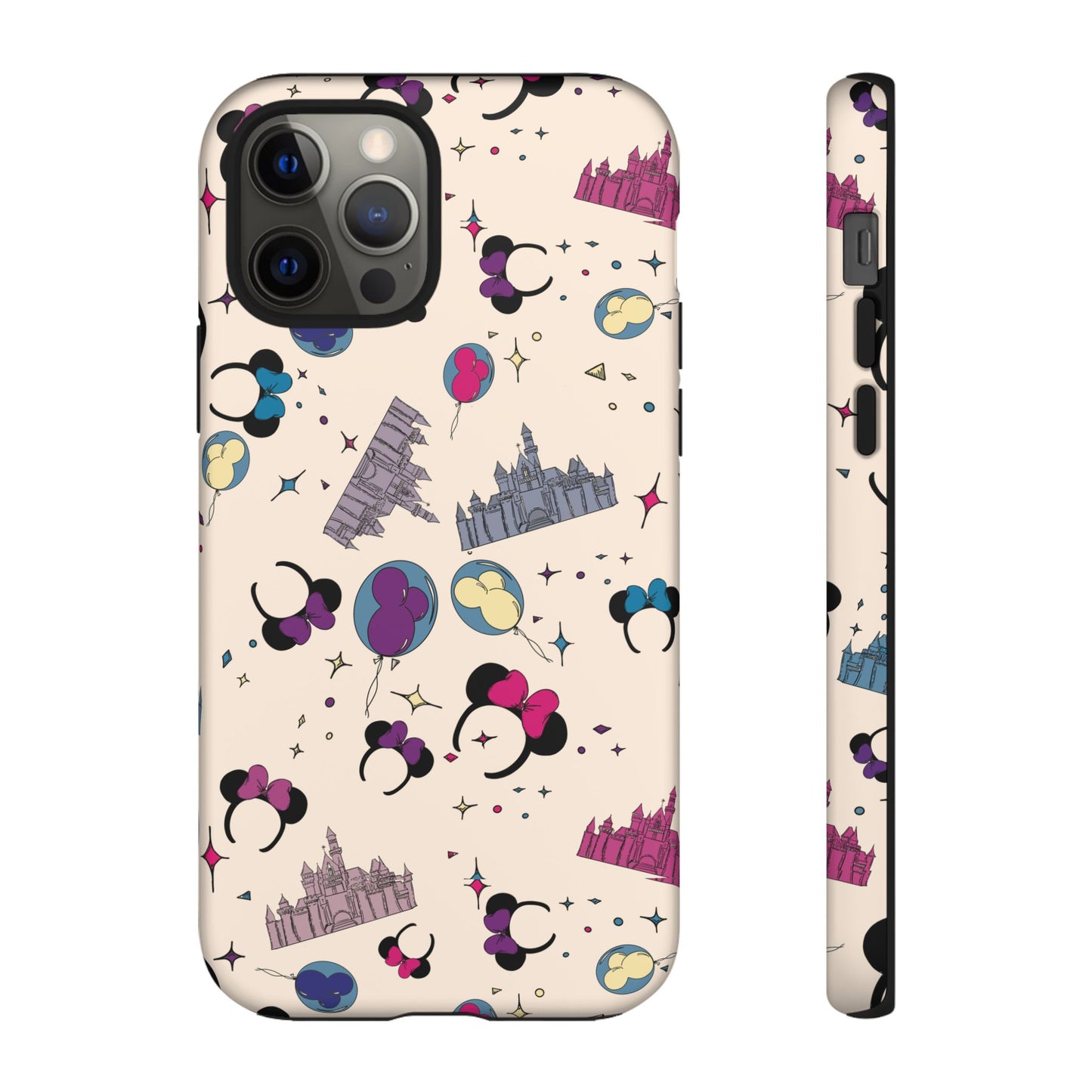 Whimsical Phone Case - Colorful Disney-Inspired Design
