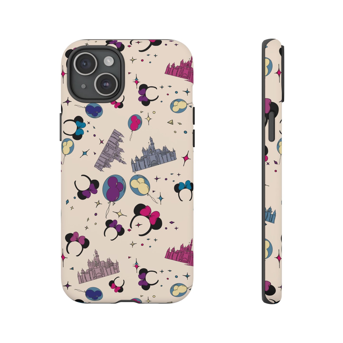 Whimsical Phone Case - Colorful Disney-Inspired Design