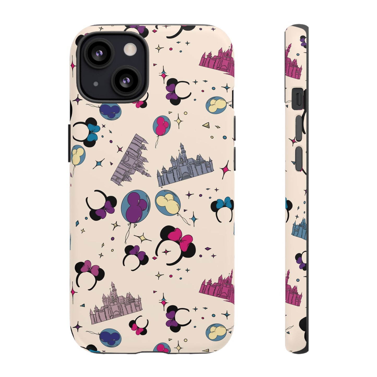 Whimsical Phone Case - Colorful Disney-Inspired Design