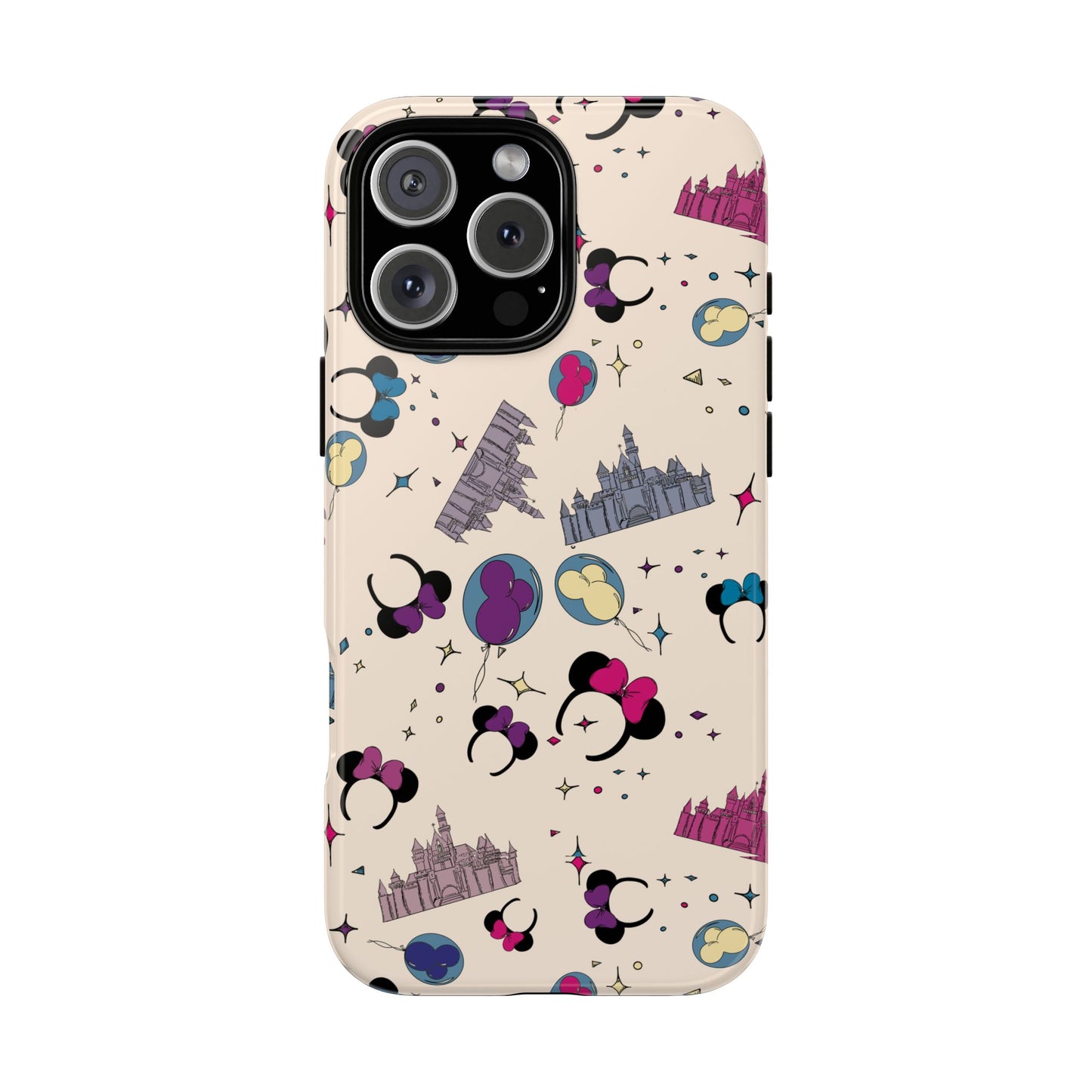 Whimsical Phone Case - Colorful Disney-Inspired Design
