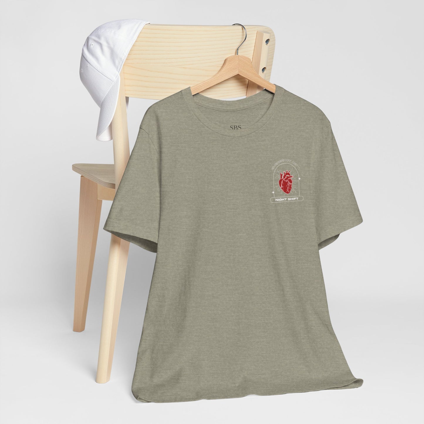 Emergency Department Printed Unisex Tee - Casual Comfort, Gift for Heart Lovers, Everyday Wear, Unique Style, Casual T-Shirt