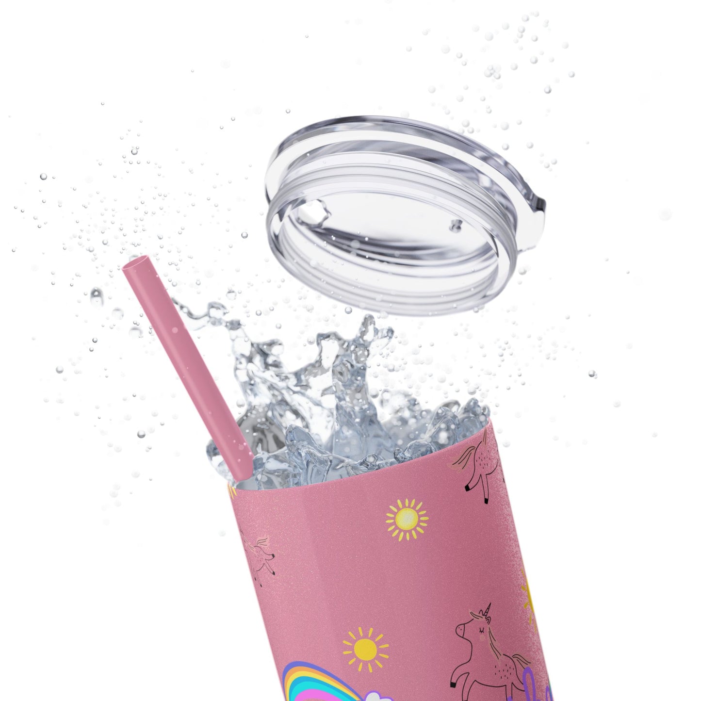 Motivational Unicorn Tumbler - 20oz "Livin' the Dream" funny gift for nurses, EMT’s, paramedics