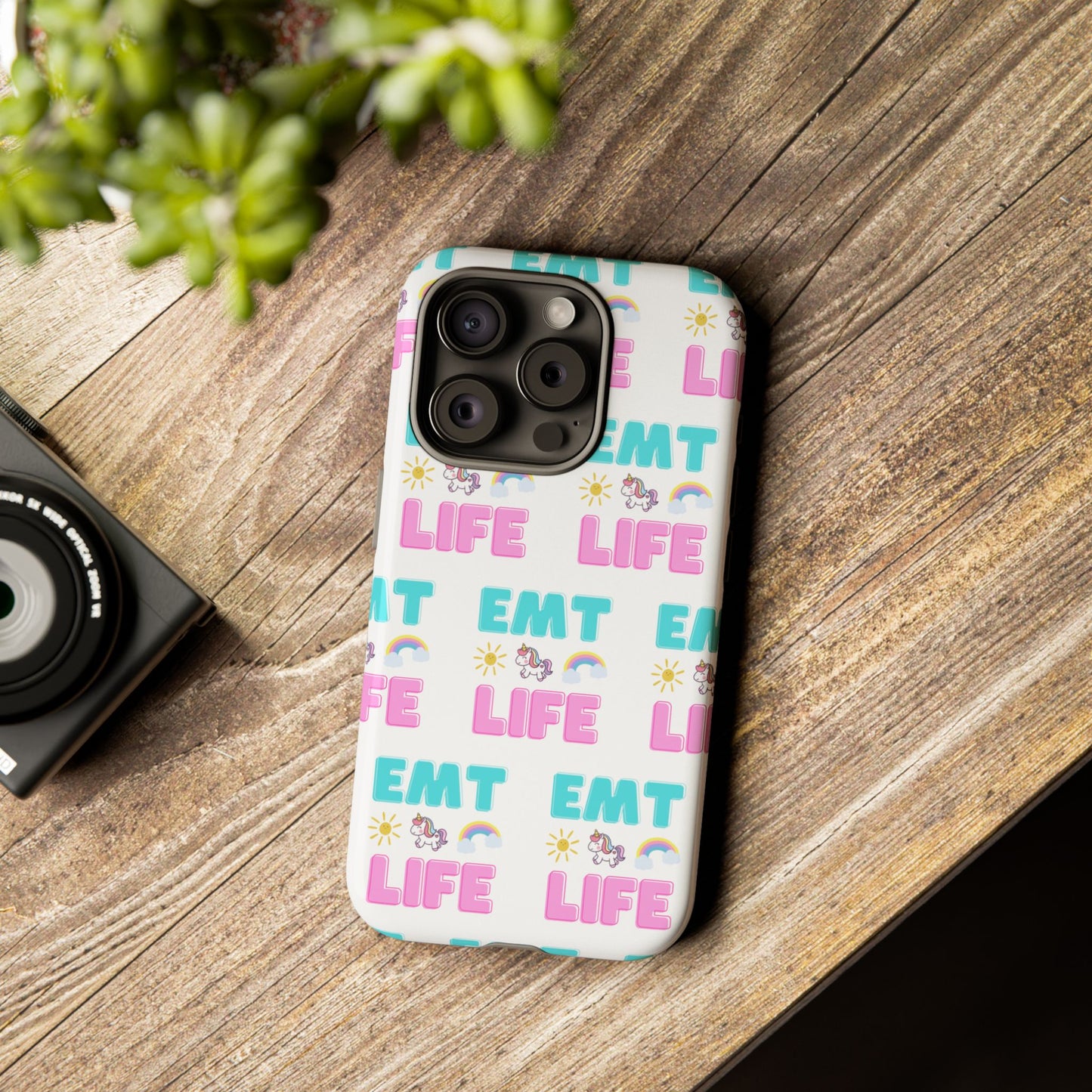 EMT Life Phone Case - Fun & Colorful Tough Case for EMTs
