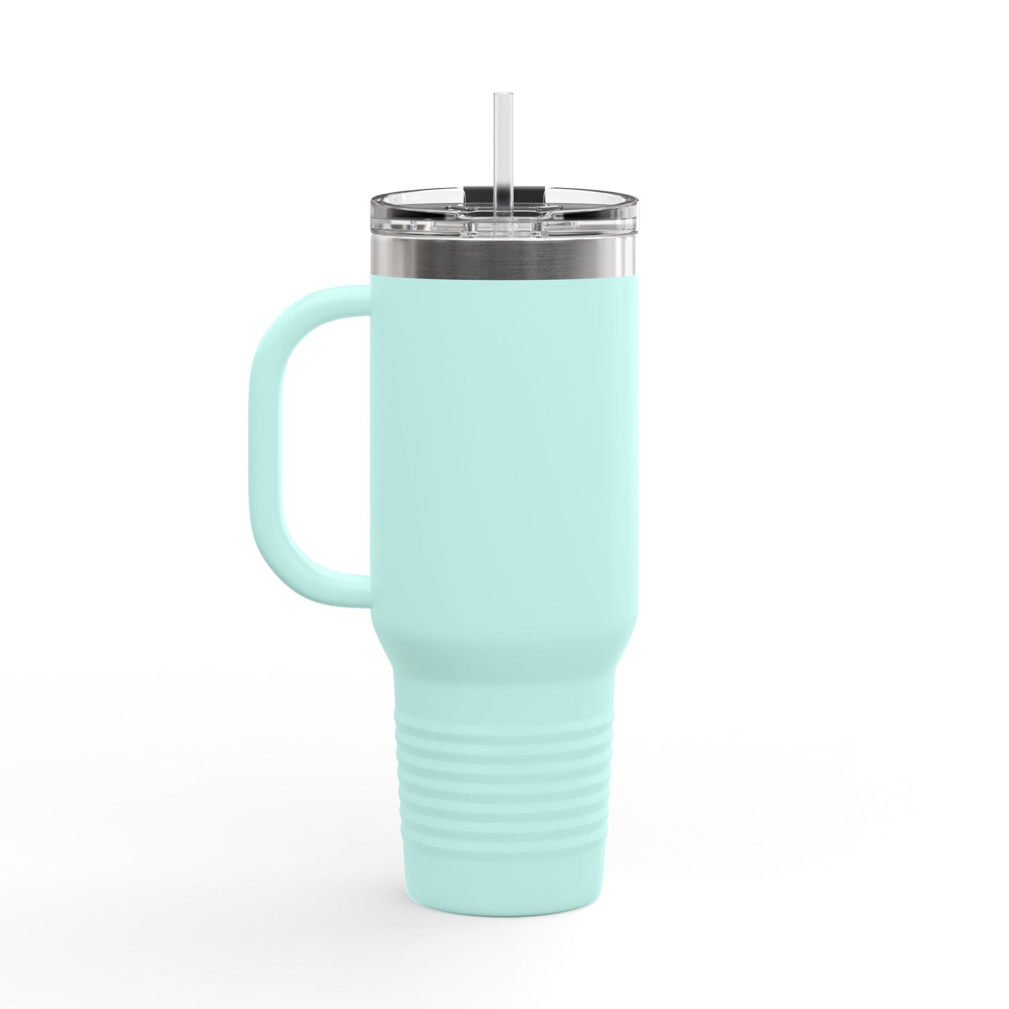 Insulated Travel Mug 40oz - work,  Road Trips & Adventures, 'If You Want to Go Take a Ride' ambulance