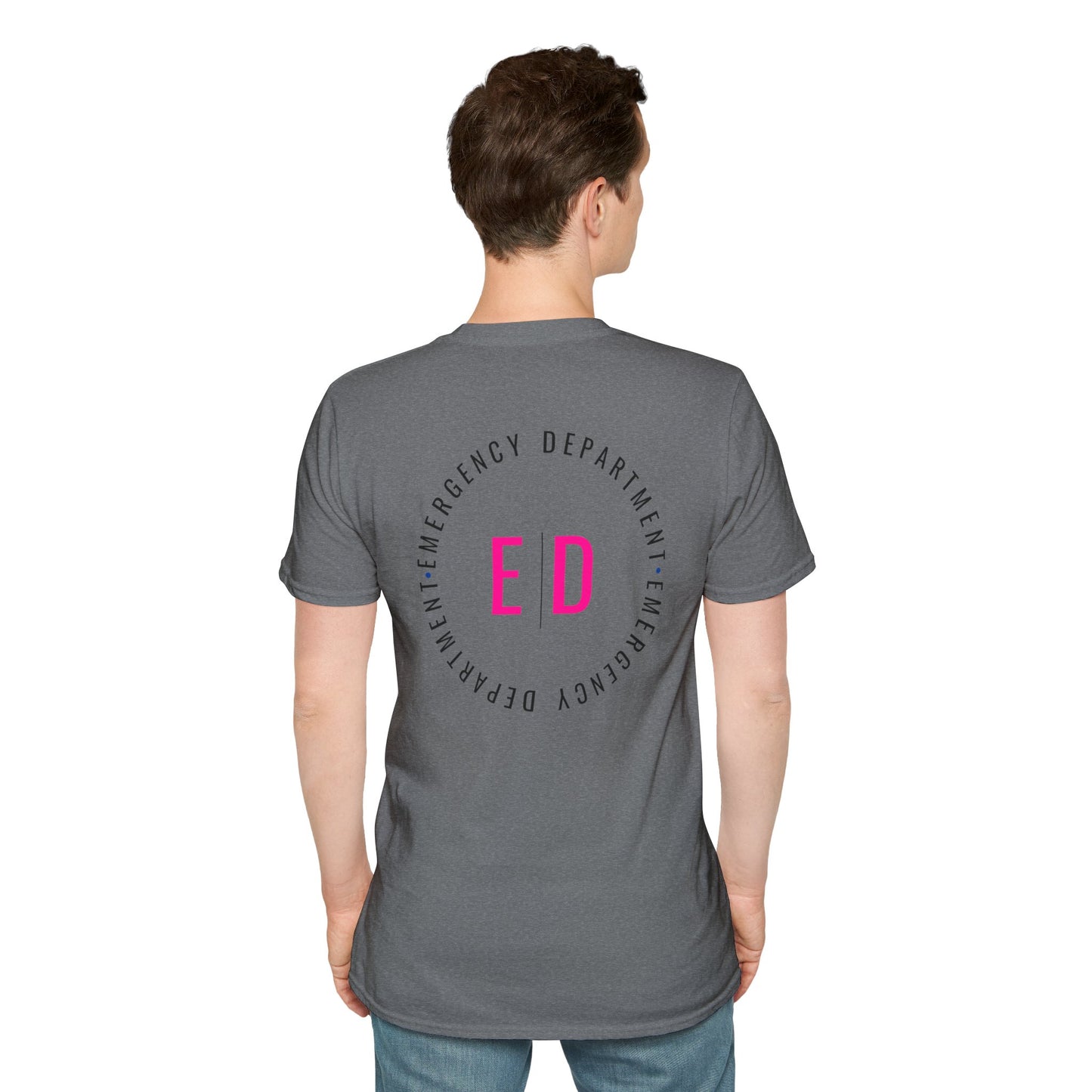 Unisex Emergency Department T-Shirt - Softstyle Tee for Healthcare Heroes