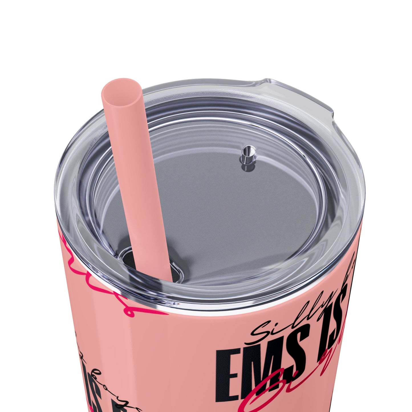 Silly Boys Skinny Tumbler with Straw, 20oz - Perfect Gift for EMT & Paramedics Celebrations