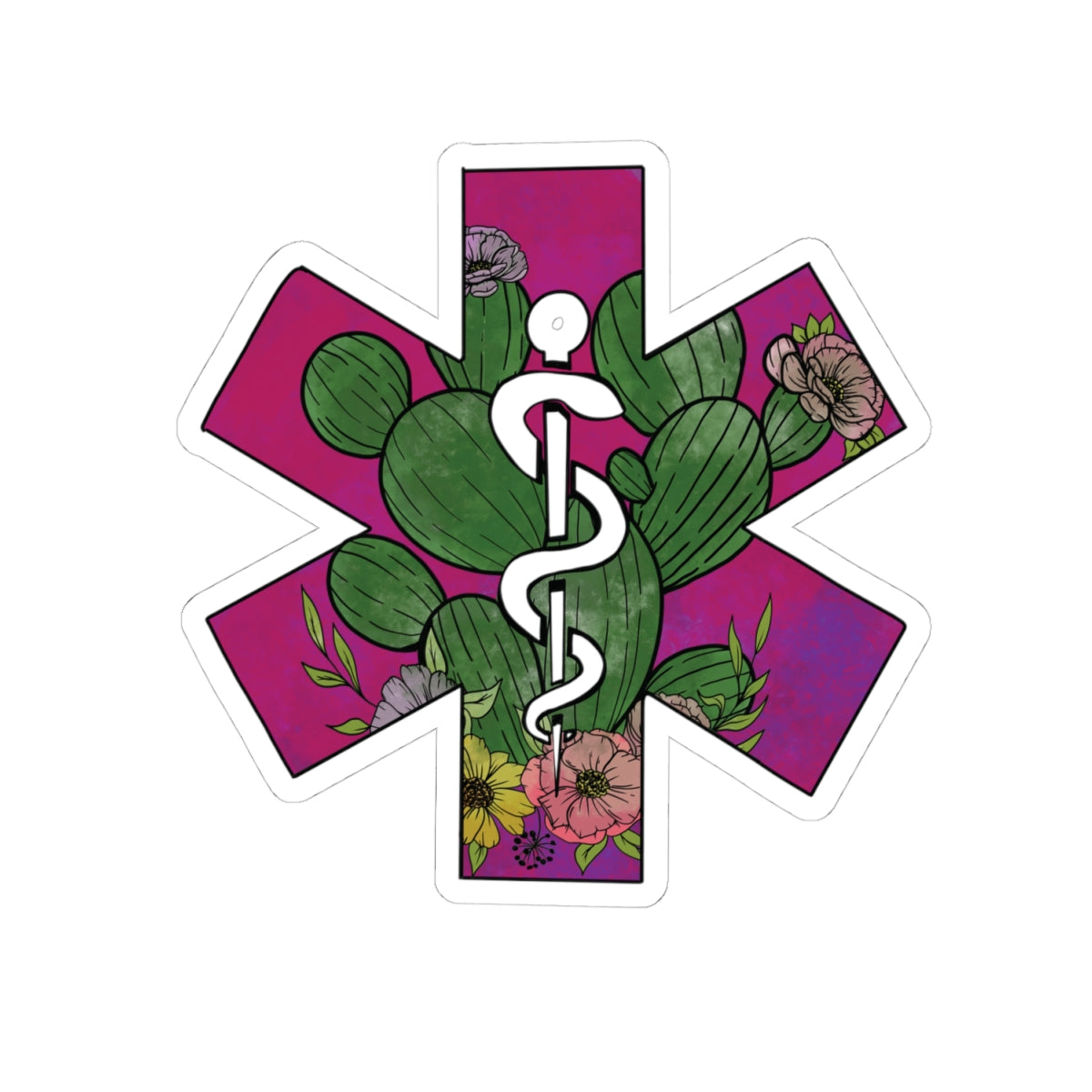 Arizona EMT Star of Life Sticker