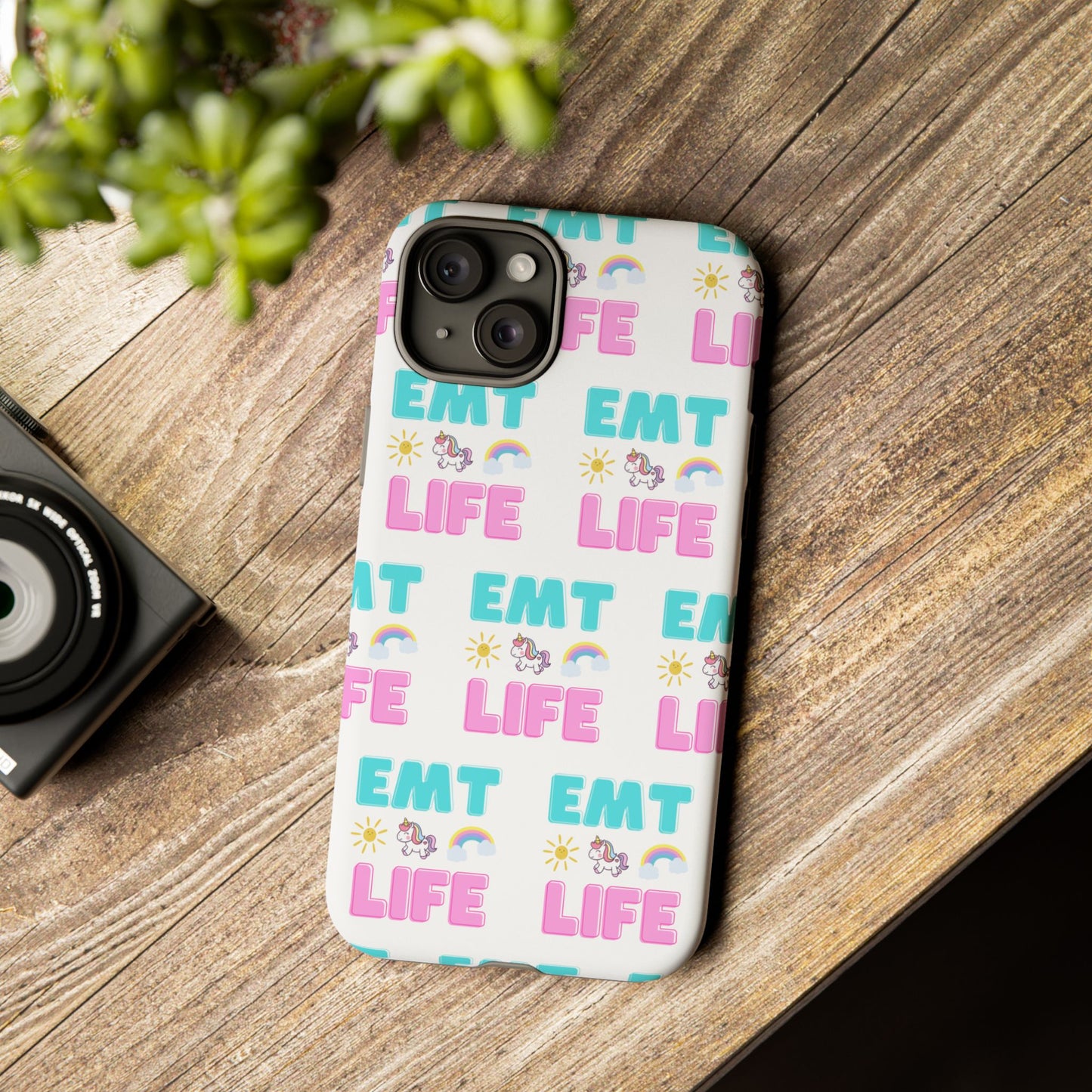 EMT Life Phone Case - Fun & Colorful Tough Case for EMTs