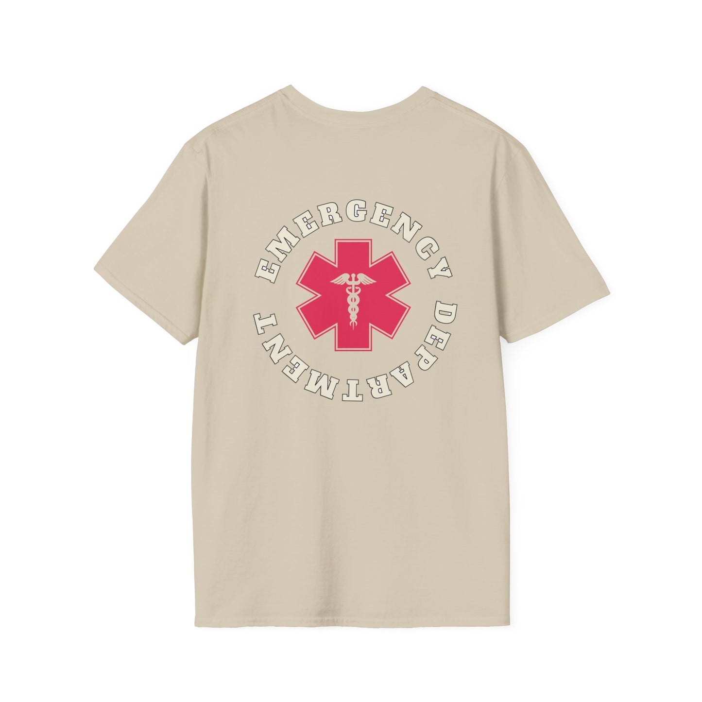 Unisex Softstyle T-Shirt - Emergency Department Print Tee