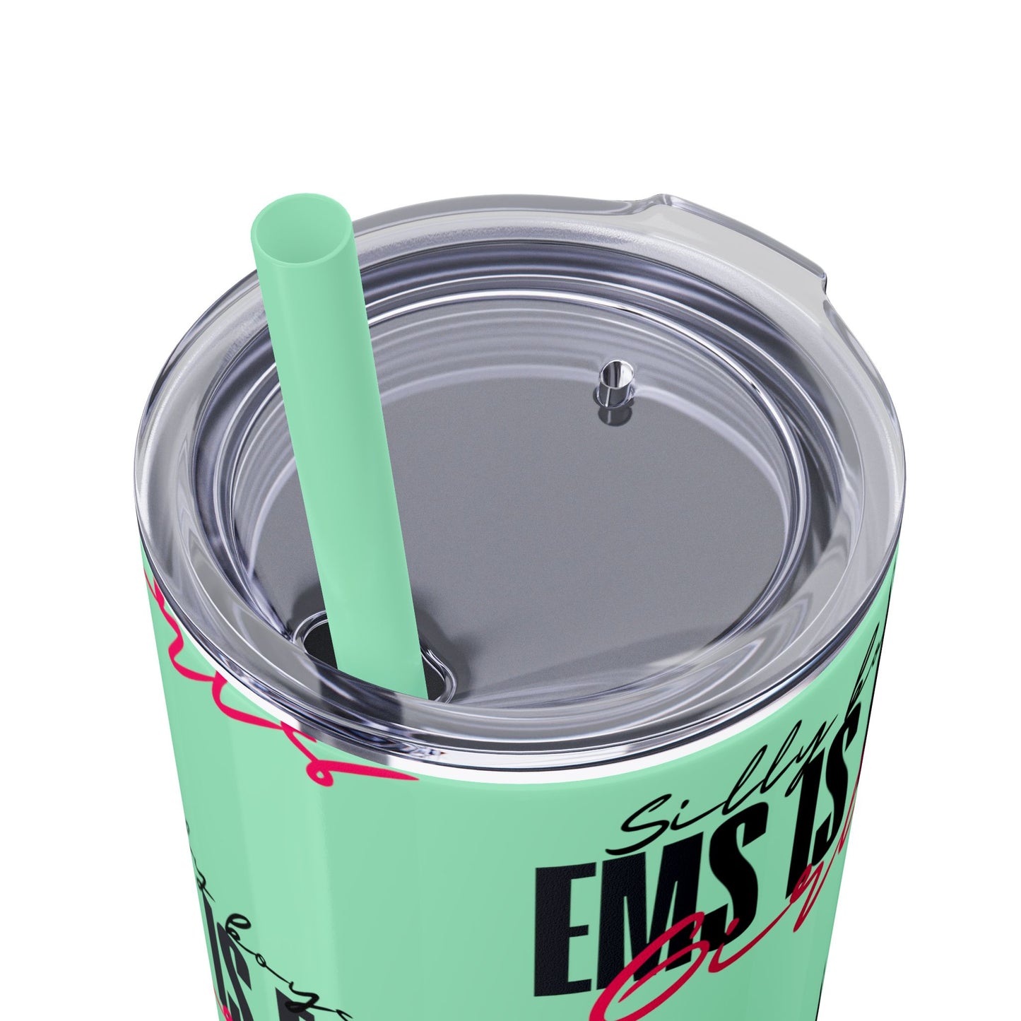 Silly Boys Skinny Tumbler with Straw, 20oz - Perfect Gift for EMT & Paramedics Celebrations