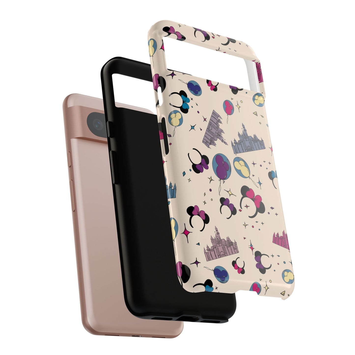Whimsical Phone Case - Colorful Disney-Inspired Design