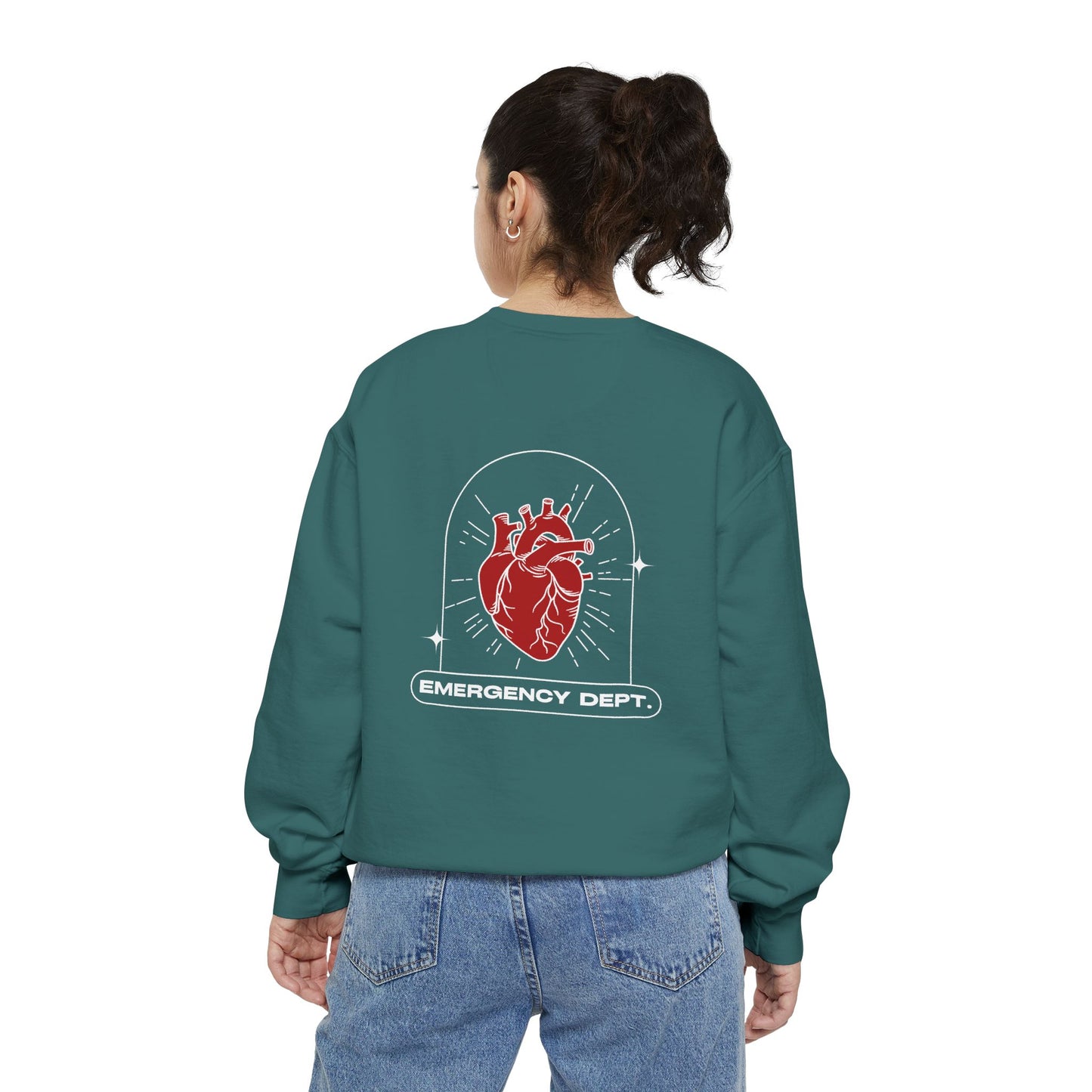 Emergency room sweatshirt| sweatshirt for nurses | emergency dept.