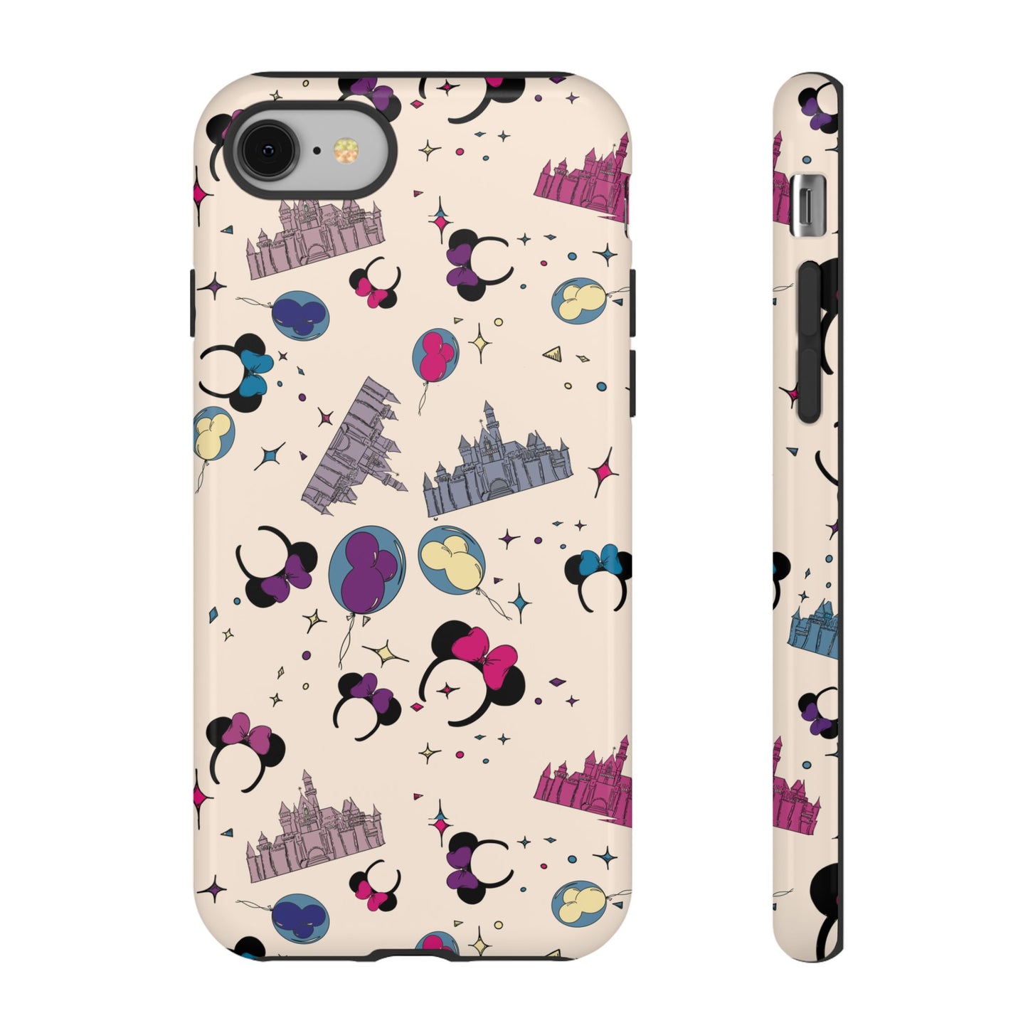 Whimsical Phone Case - Colorful Disney-Inspired Design