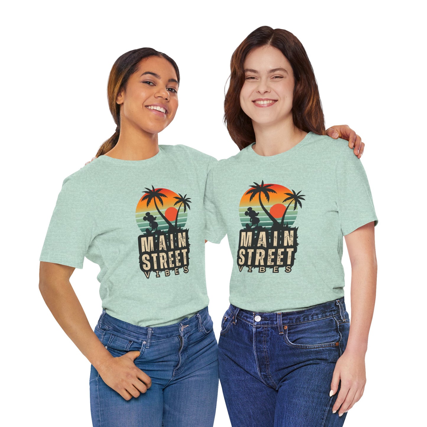 Main Street Vibes| Disneyland Tshirt| DisneyWorld| Unisex Graphic Tee| Vacation shirt