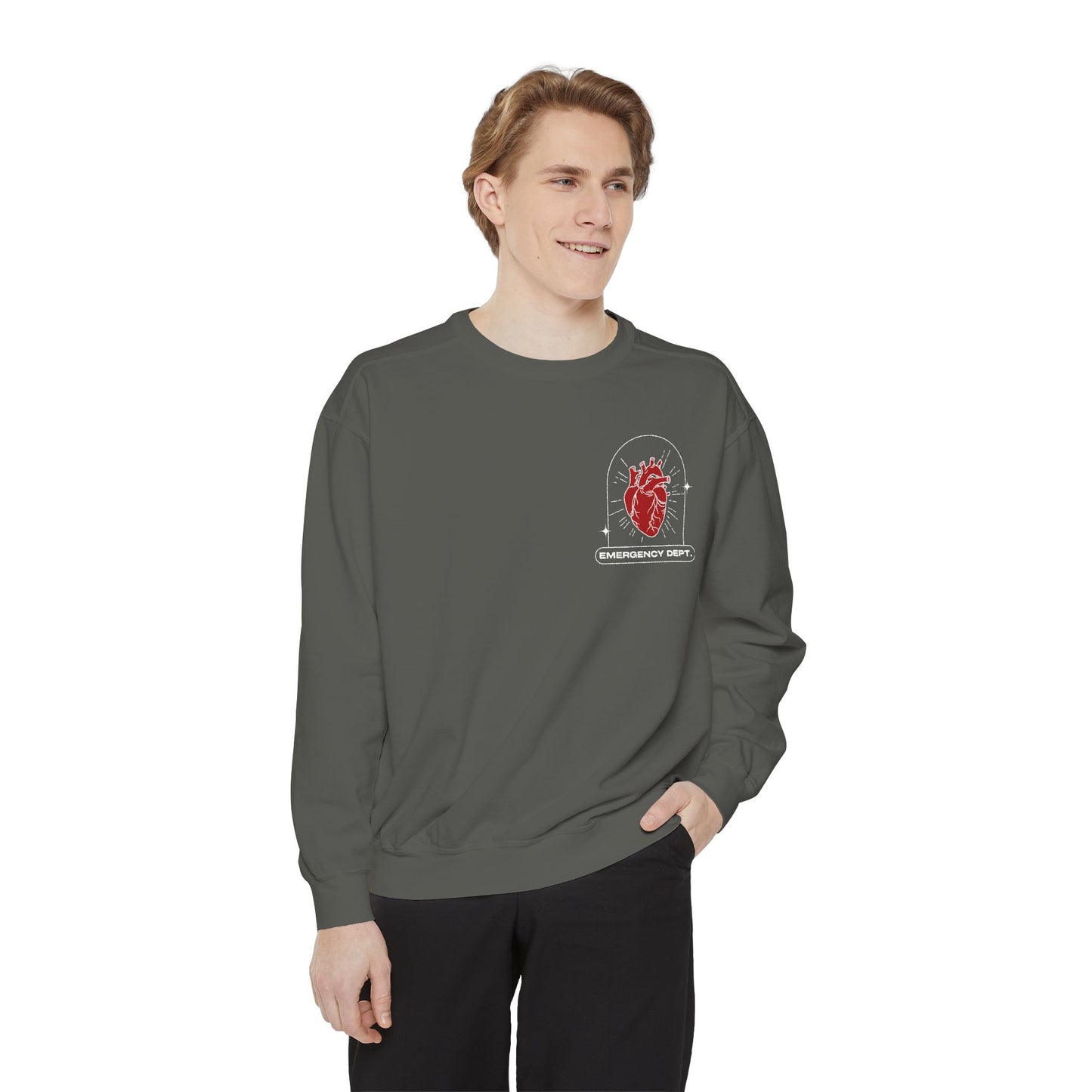 Emergency room sweatshirt| sweatshirt for nurses | emergency dept.