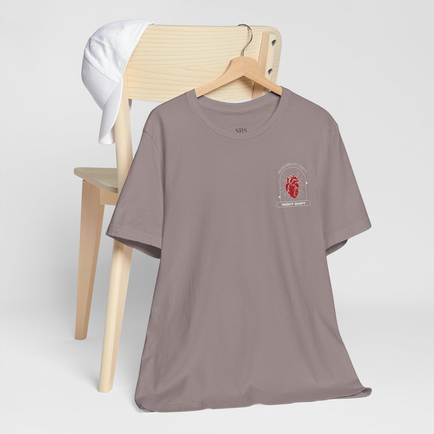 Emergency Department Printed Unisex Tee - Casual Comfort, Gift for Heart Lovers, Everyday Wear, Unique Style, Casual T-Shirt