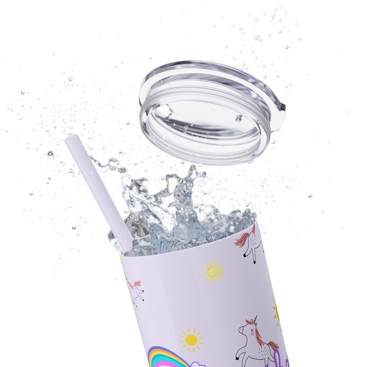 Motivational Unicorn Tumbler - 20oz "Livin' the Dream" funny gift for nurses, EMT’s, paramedics