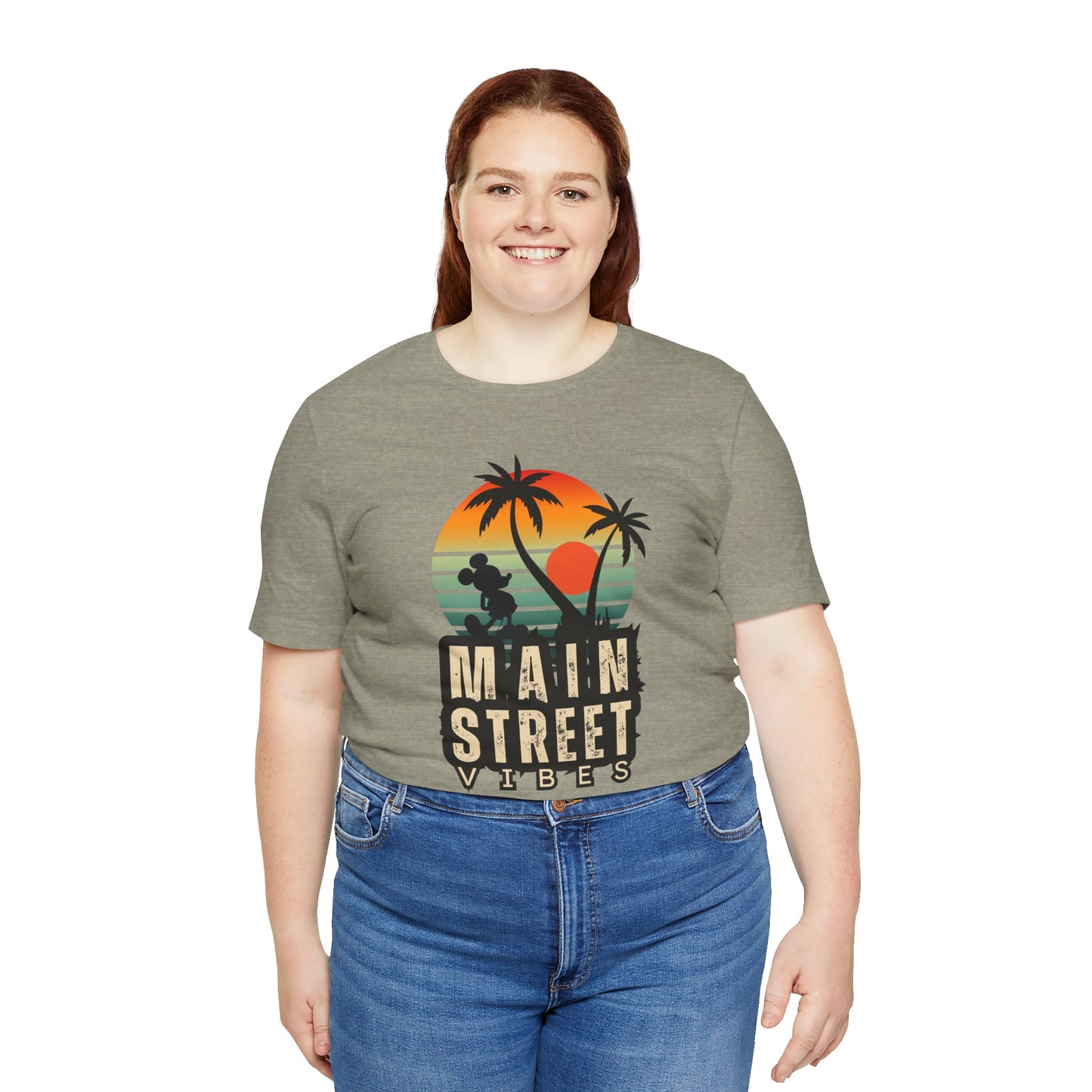 Main Street Vibes| Disneyland Tshirt| DisneyWorld| Unisex Graphic Tee| Vacation shirt