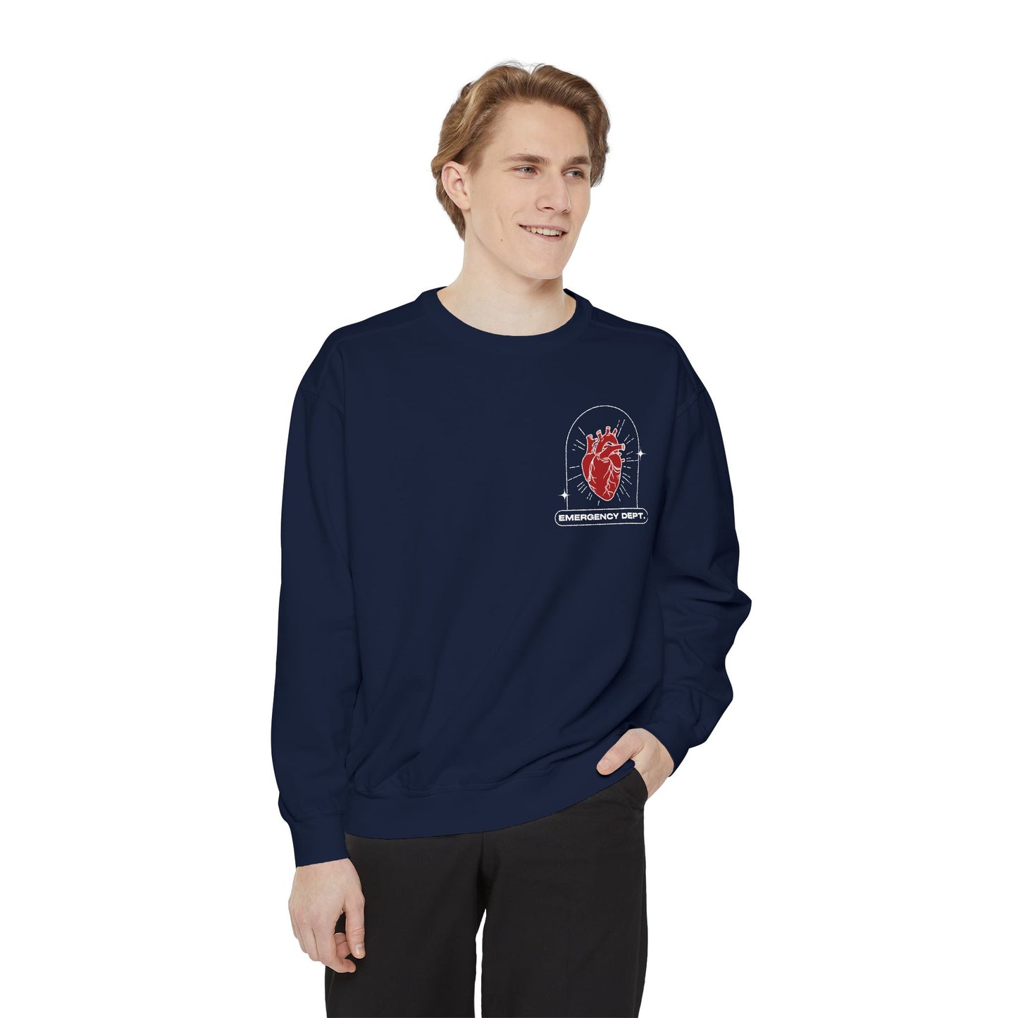 Emergency room sweatshirt| sweatshirt for nurses | emergency dept.