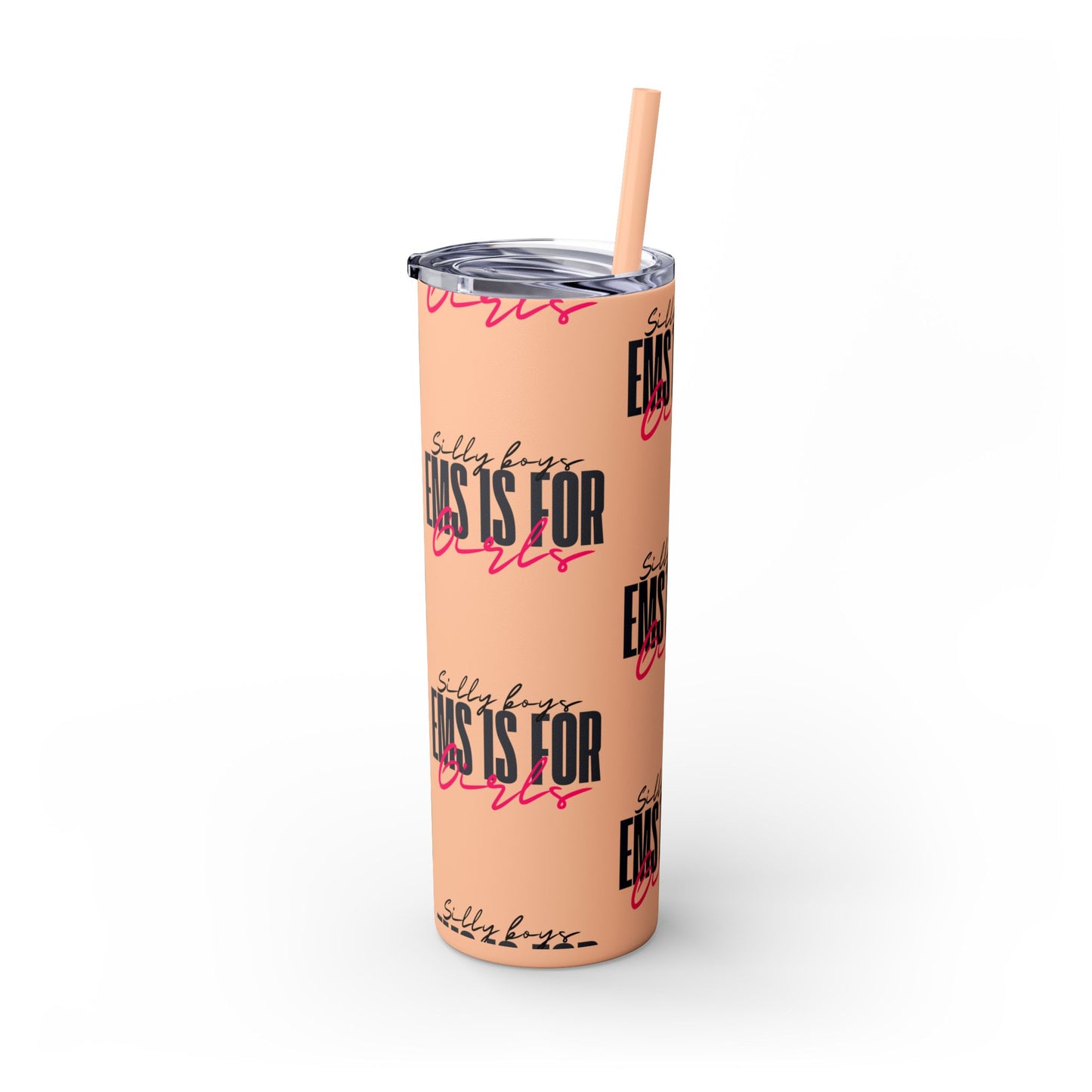Silly Boys Skinny Tumbler with Straw, 20oz - Perfect Gift for EMT & Paramedics Celebrations