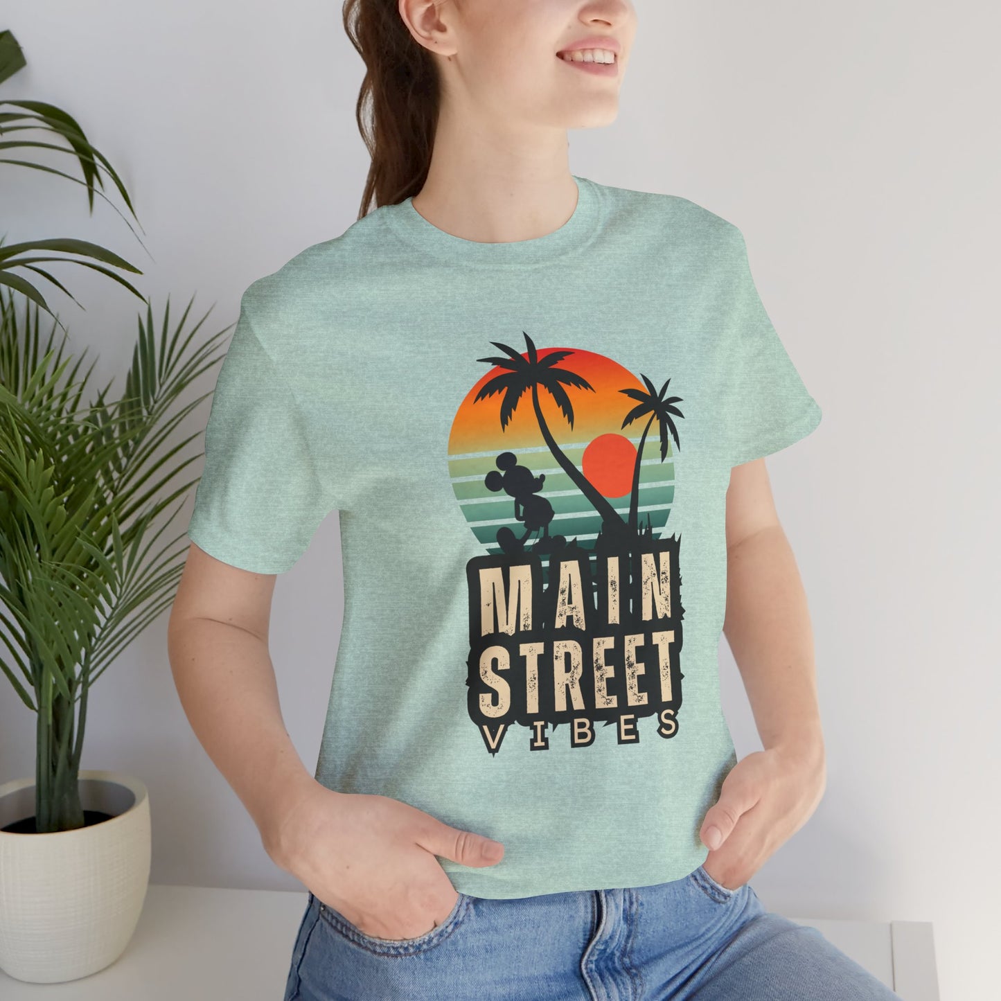 Main Street Vibes| Disneyland Tshirt| DisneyWorld| Unisex Graphic Tee| Vacation shirt