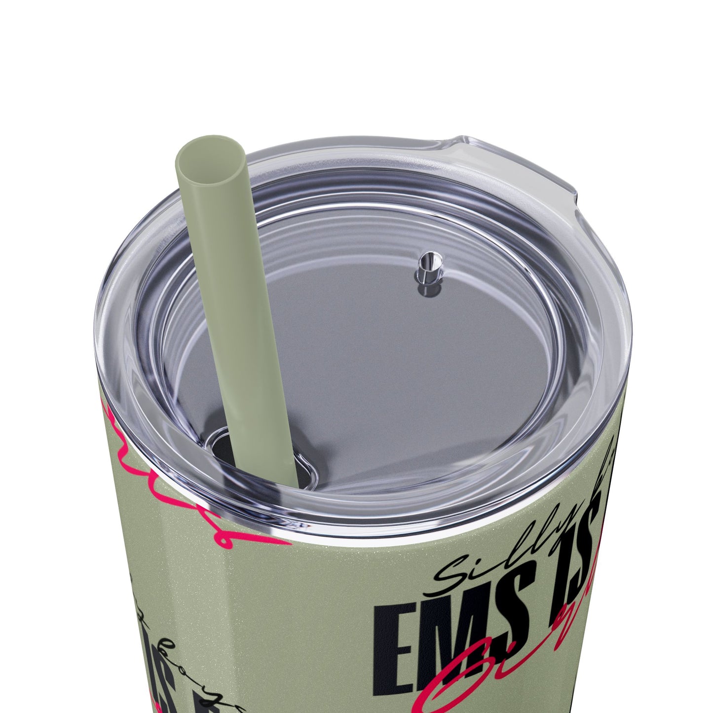 Silly Boys Skinny Tumbler with Straw, 20oz - Perfect Gift for EMT & Paramedics Celebrations