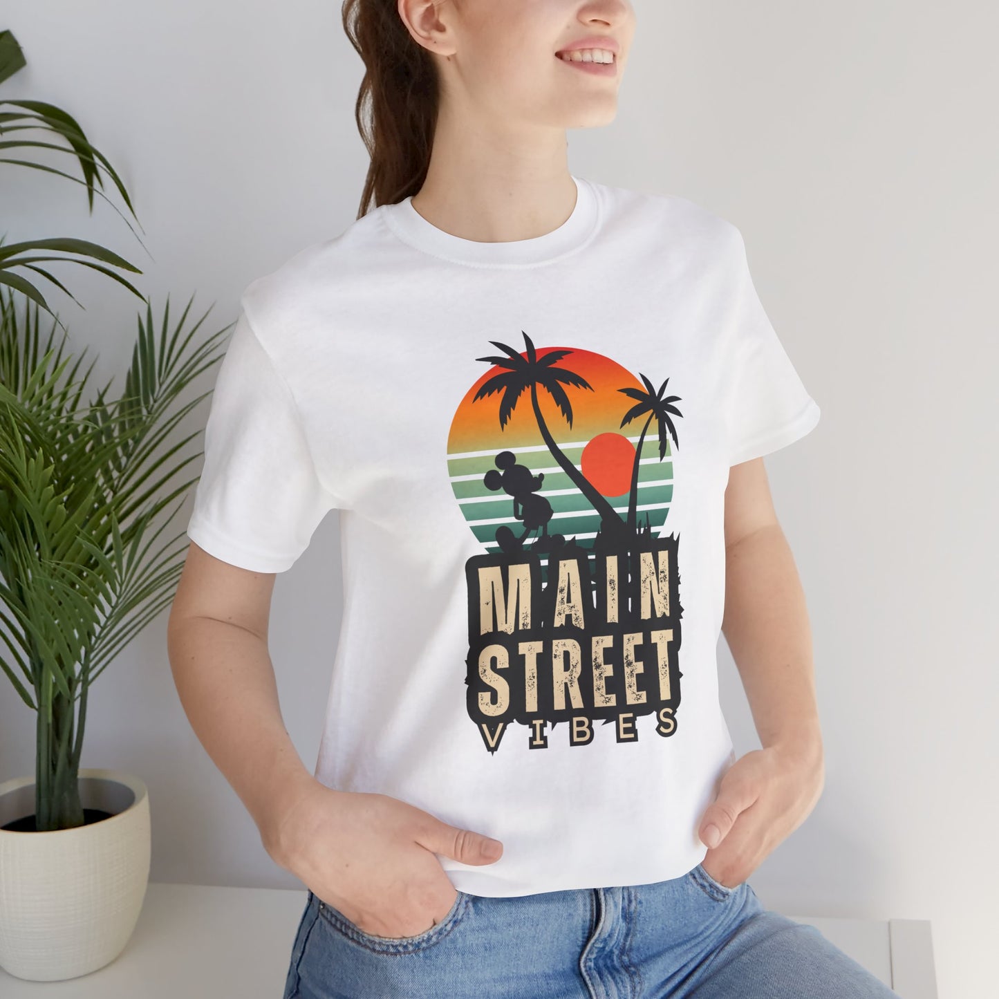 Main Street Vibes| Disneyland Tshirt| DisneyWorld| Unisex Graphic Tee| Vacation shirt