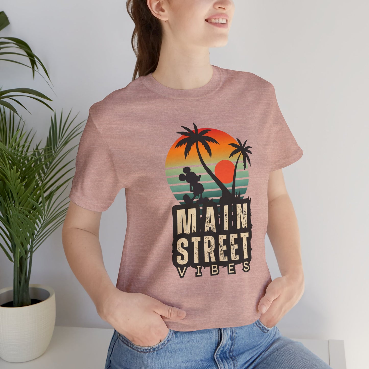 Main Street Vibes| Disneyland Tshirt| DisneyWorld| Unisex Graphic Tee| Vacation shirt