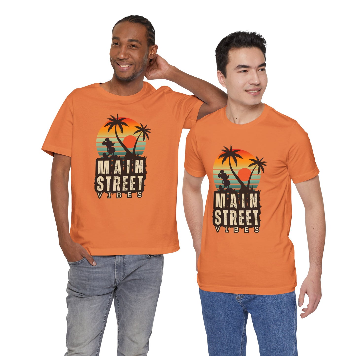 Main Street Vibes| Disneyland Tshirt| DisneyWorld| Unisex Graphic Tee| Vacation shirt
