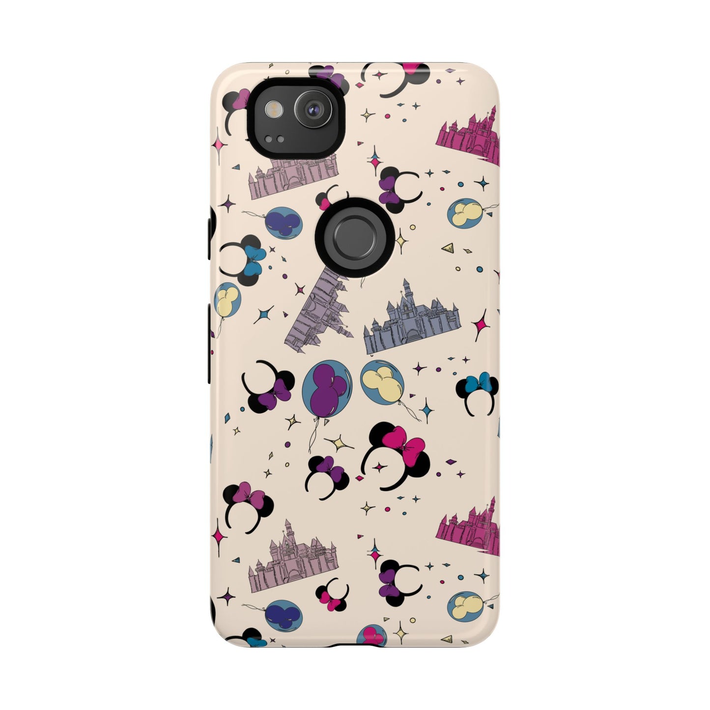 Whimsical Phone Case - Colorful Disney-Inspired Design