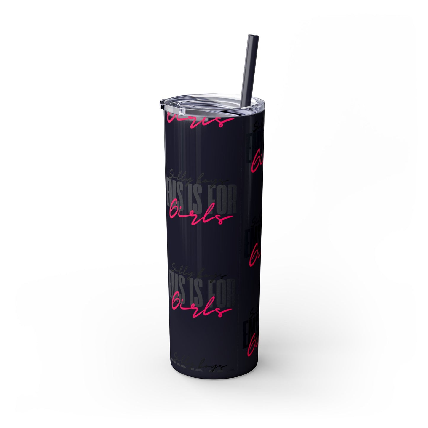 Silly Boys Skinny Tumbler with Straw, 20oz - Perfect Gift for EMT & Paramedics Celebrations