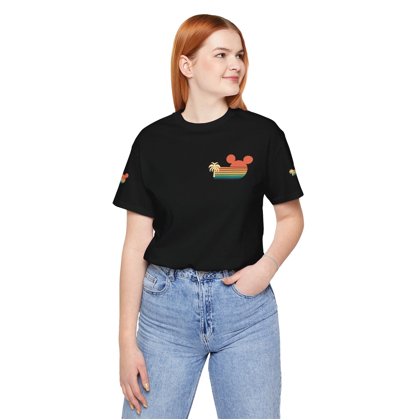 Retro Mickey Mouse summertime Short Sleeve Tee - Unisex Jersey T-Shirt