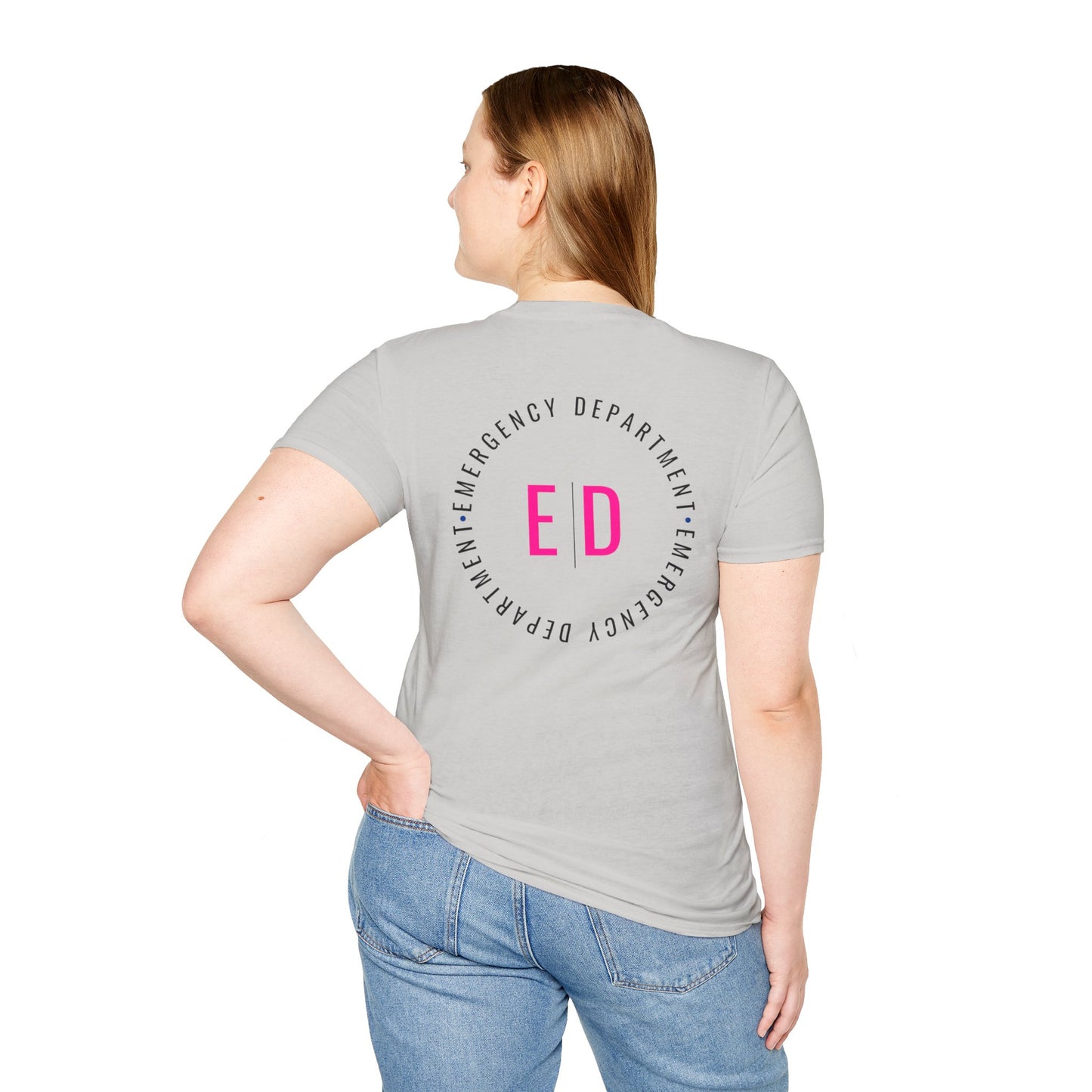 Unisex Emergency Department T-Shirt - Softstyle Tee for Healthcare Heroes