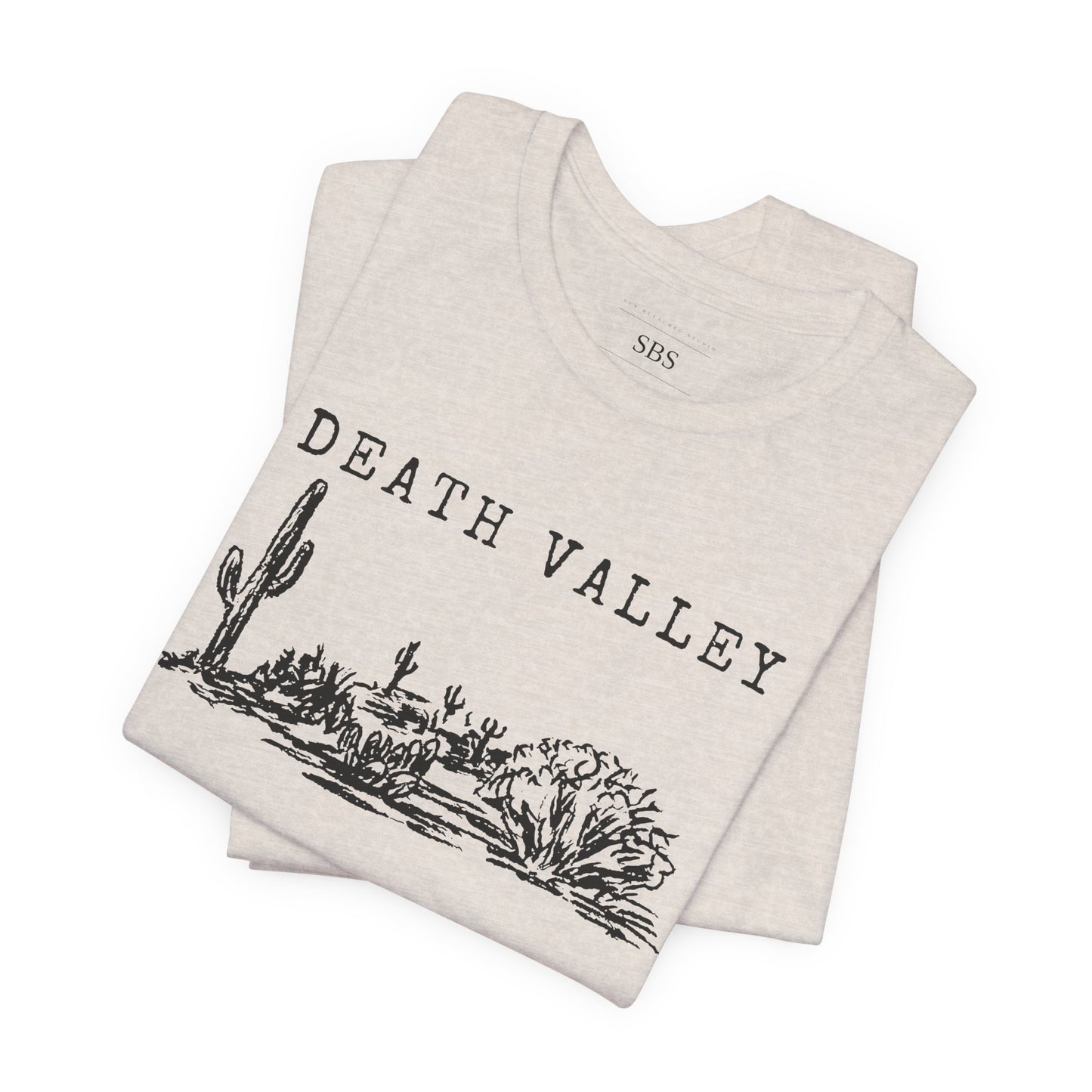 Death Valley Vacation Club Unisex Tee - Casual Cactus Graphic T-Shirt
