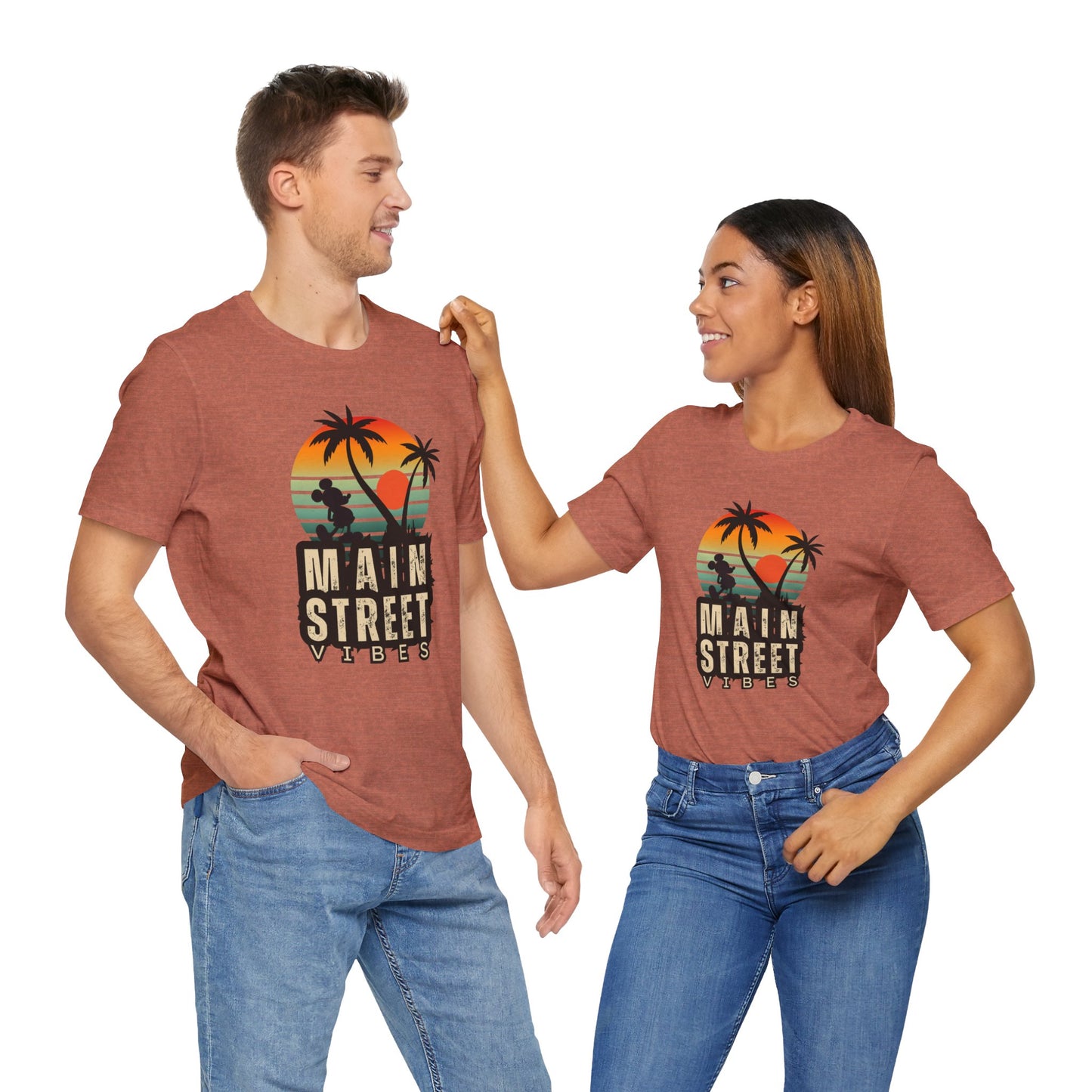 Main Street Vibes| Disneyland Tshirt| DisneyWorld| Unisex Graphic Tee| Vacation shirt
