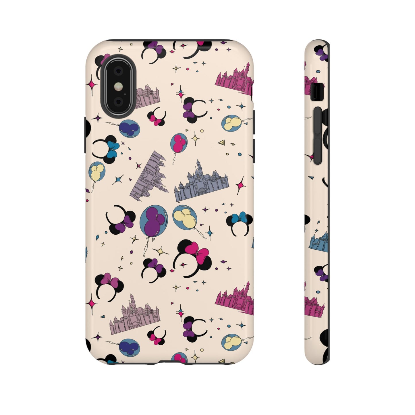 Whimsical Phone Case - Colorful Disney-Inspired Design