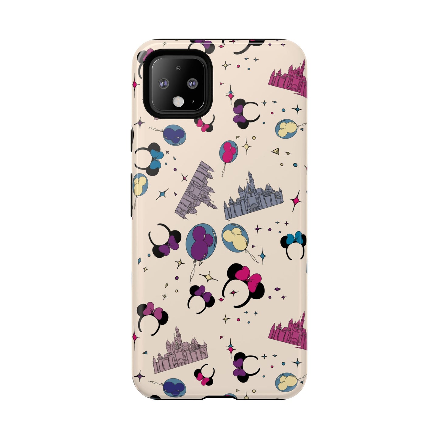 Whimsical Phone Case - Colorful Disney-Inspired Design