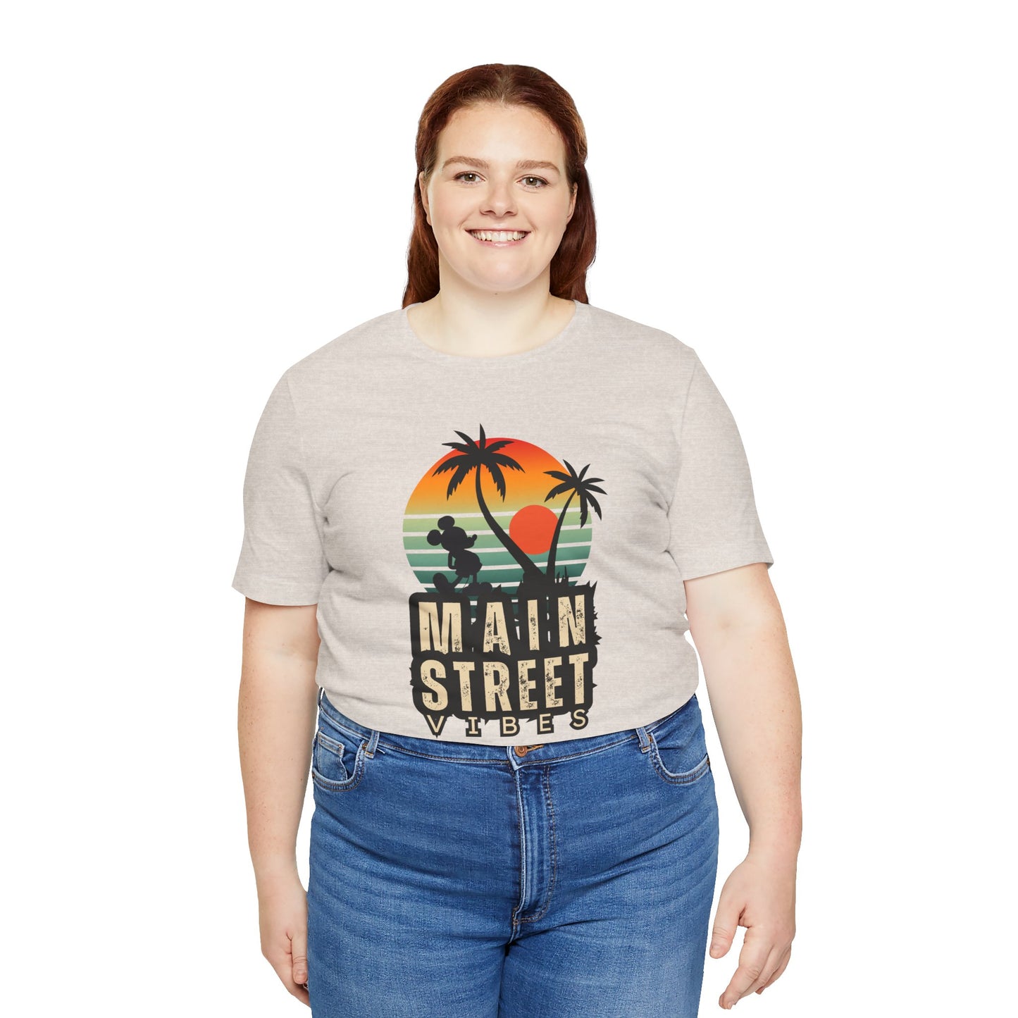 Main Street Vibes| Disneyland Tshirt| DisneyWorld| Unisex Graphic Tee| Vacation shirt