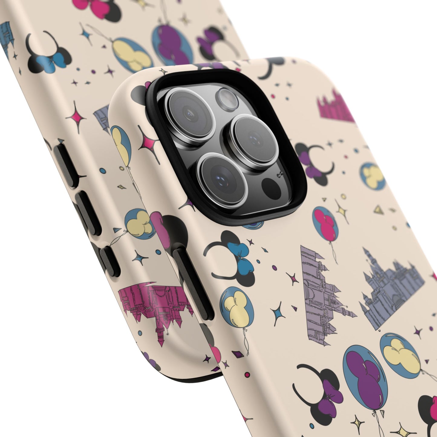 Whimsical Phone Case - Colorful Disney-Inspired Design