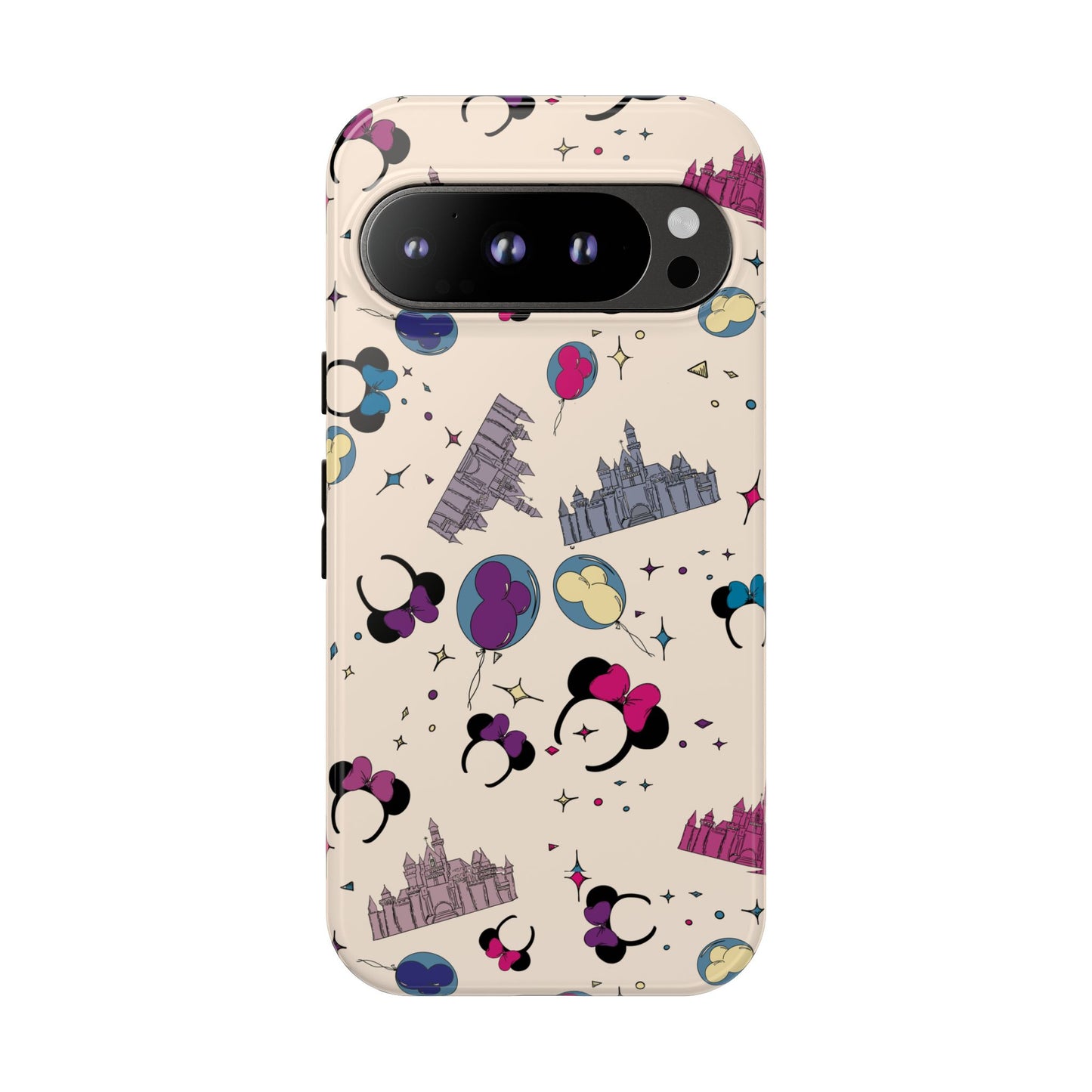 Whimsical Phone Case - Colorful Disney-Inspired Design