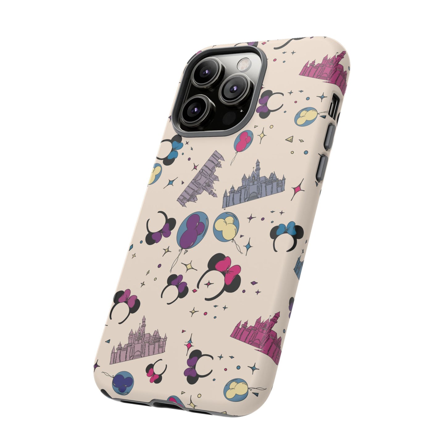 Whimsical Phone Case - Colorful Disney-Inspired Design