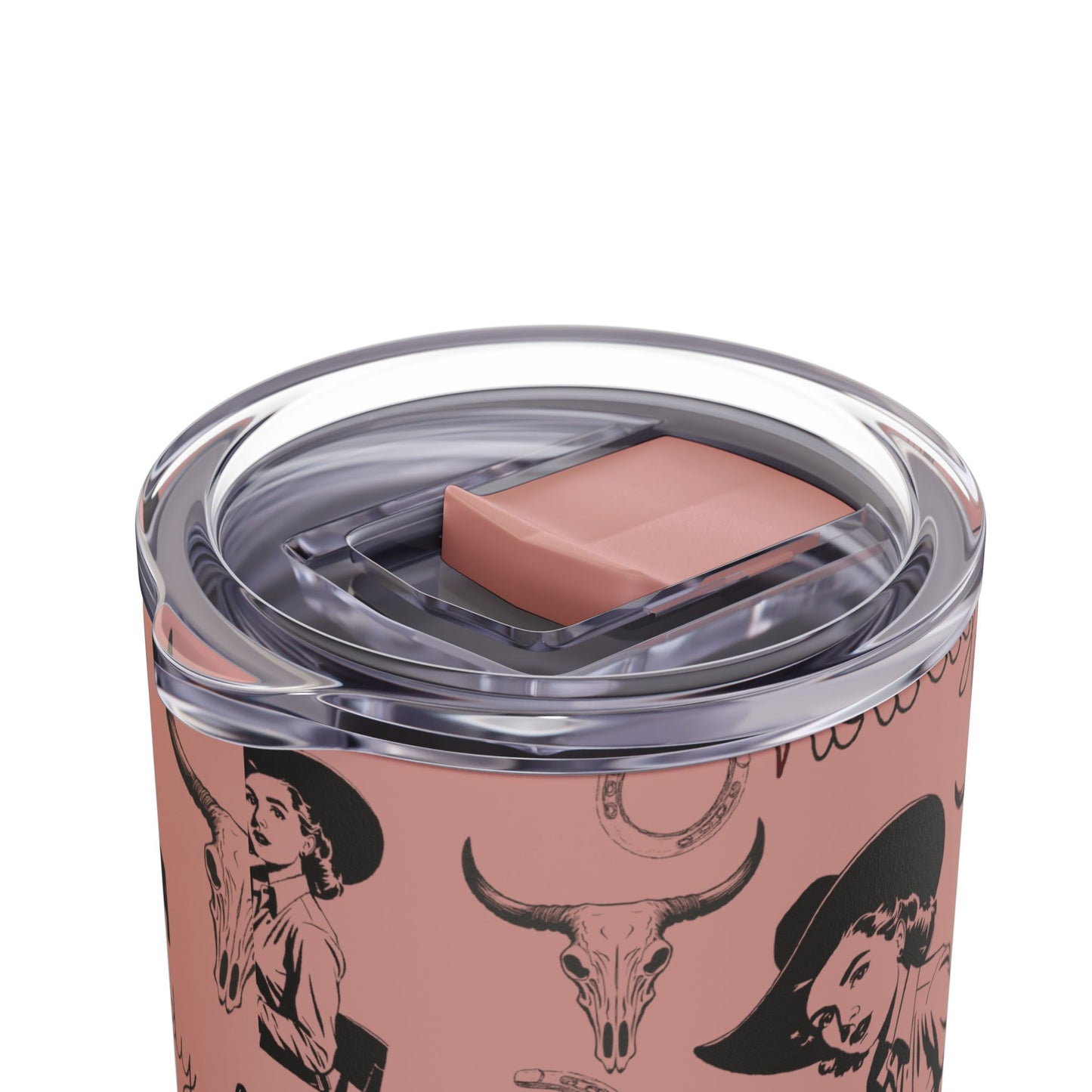 Stylish Cowgirl Tumbler - 20oz Travel Mug, Western Decor Drinkware, Gift for Rodeo Lovers, Unique Cactus Cup, Summer Accessory