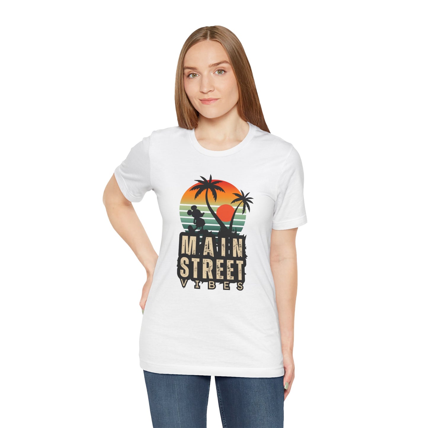 Main Street Vibes| Disneyland Tshirt| DisneyWorld| Unisex Graphic Tee| Vacation shirt