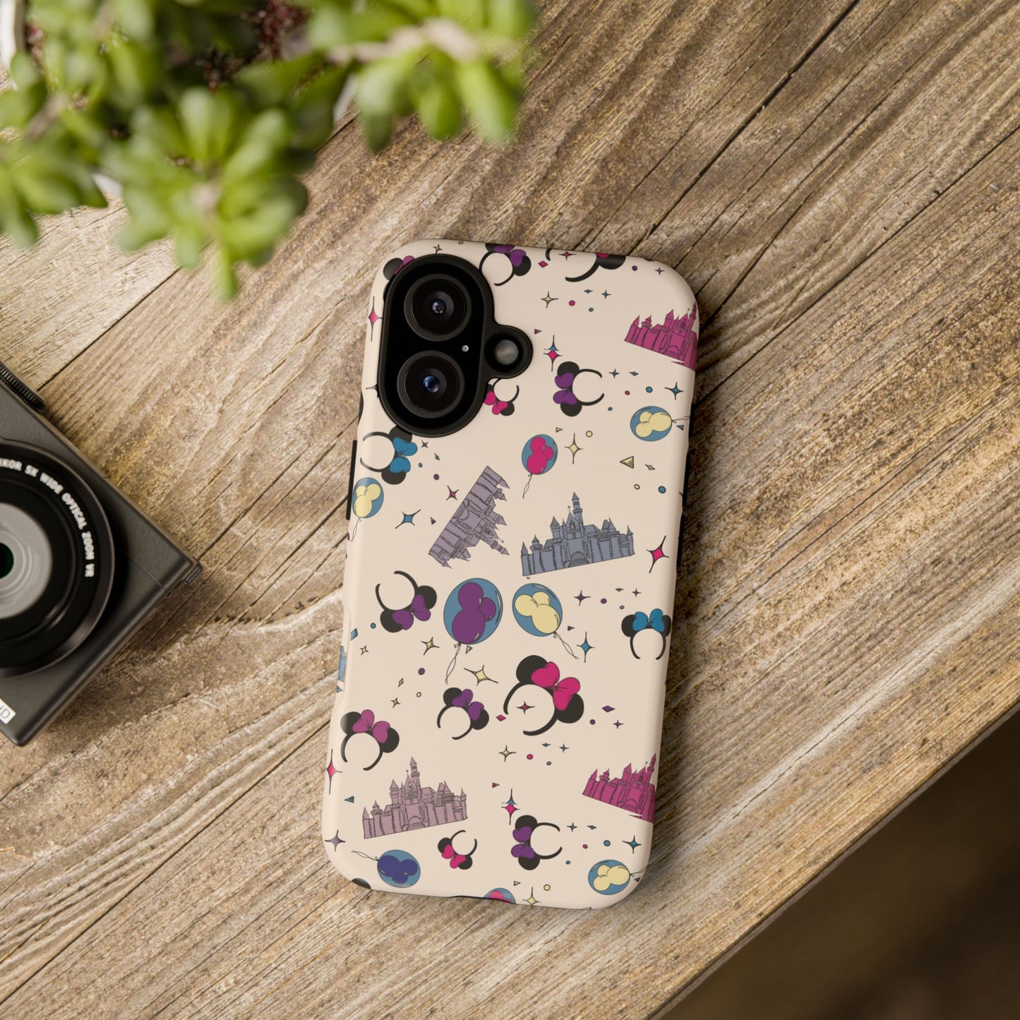 Whimsical Phone Case - Colorful Disney-Inspired Design