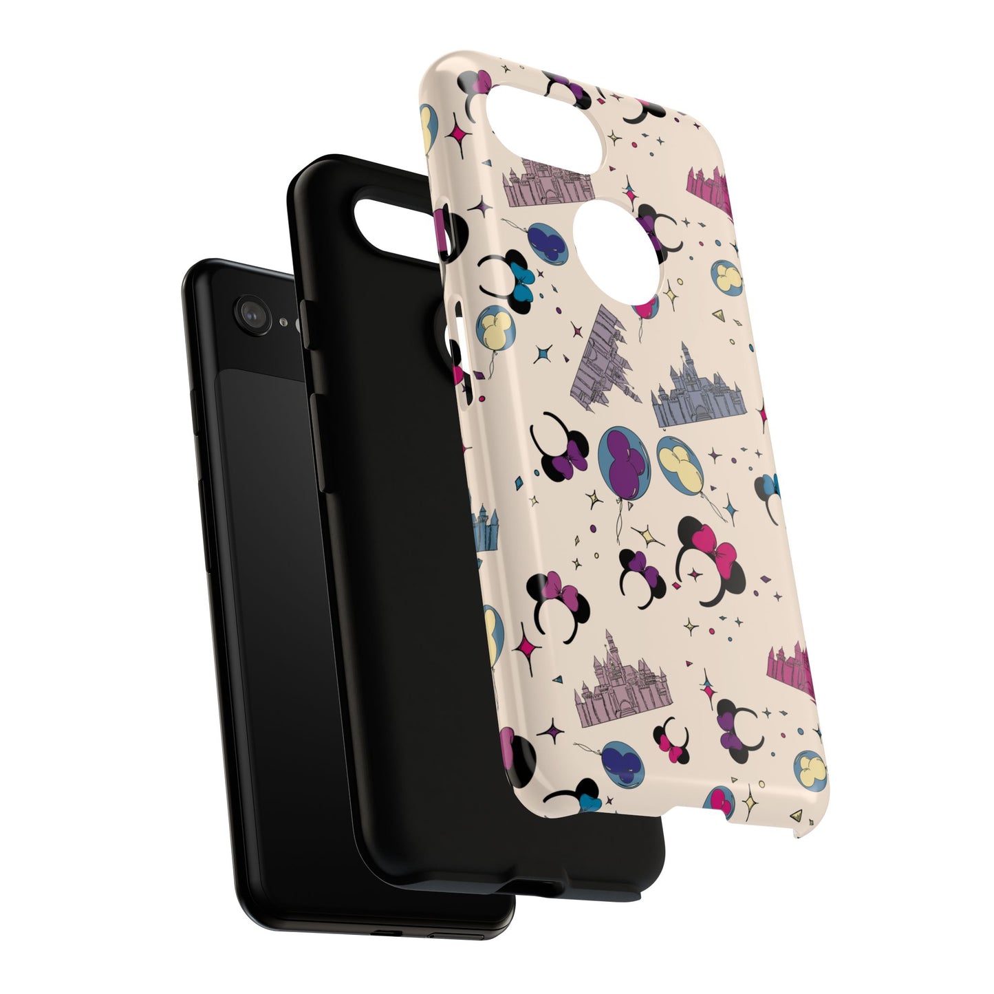 Whimsical Phone Case - Colorful Disney-Inspired Design