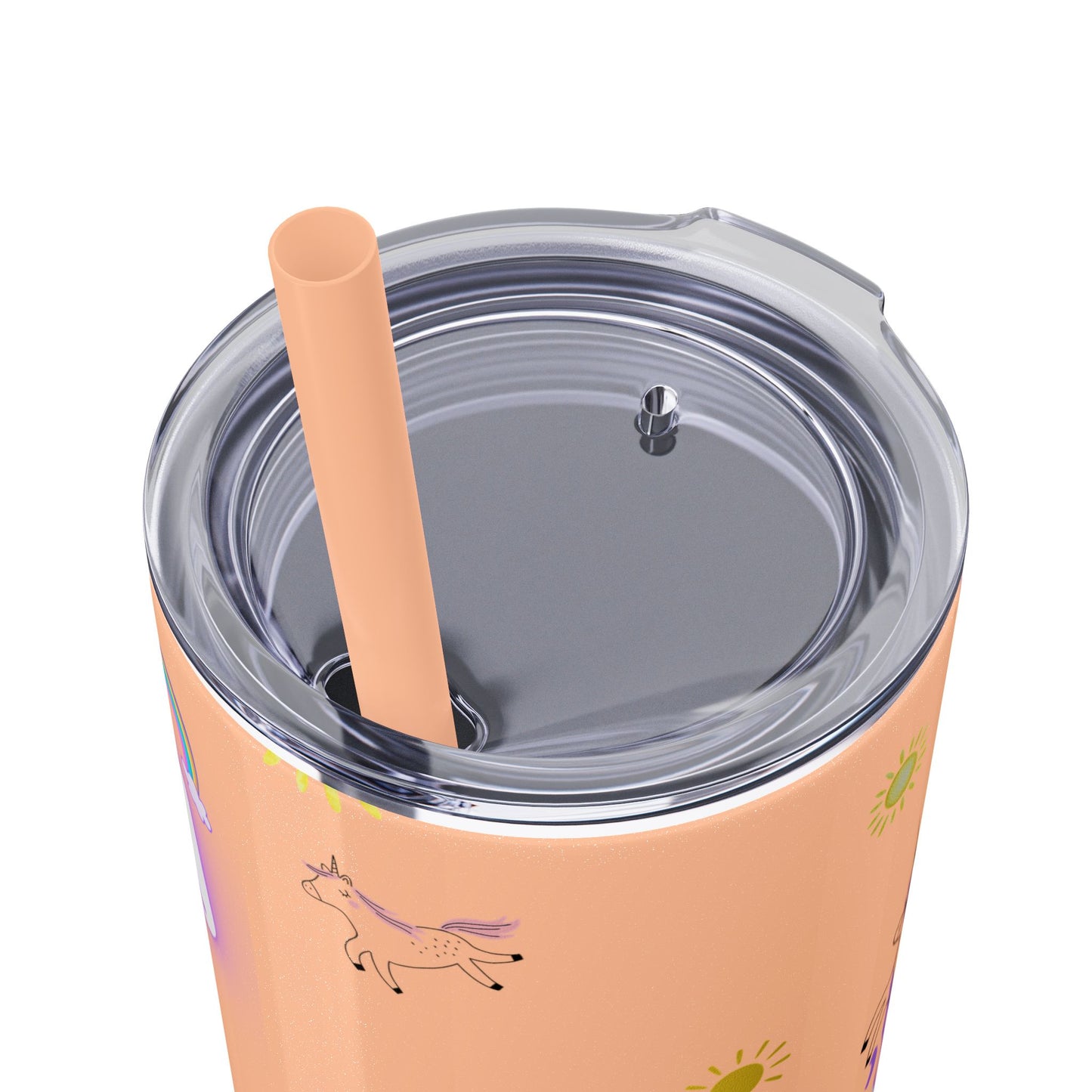 Motivational Unicorn Tumbler - 20oz "Livin' the Dream" funny gift for nurses, EMT’s, paramedics