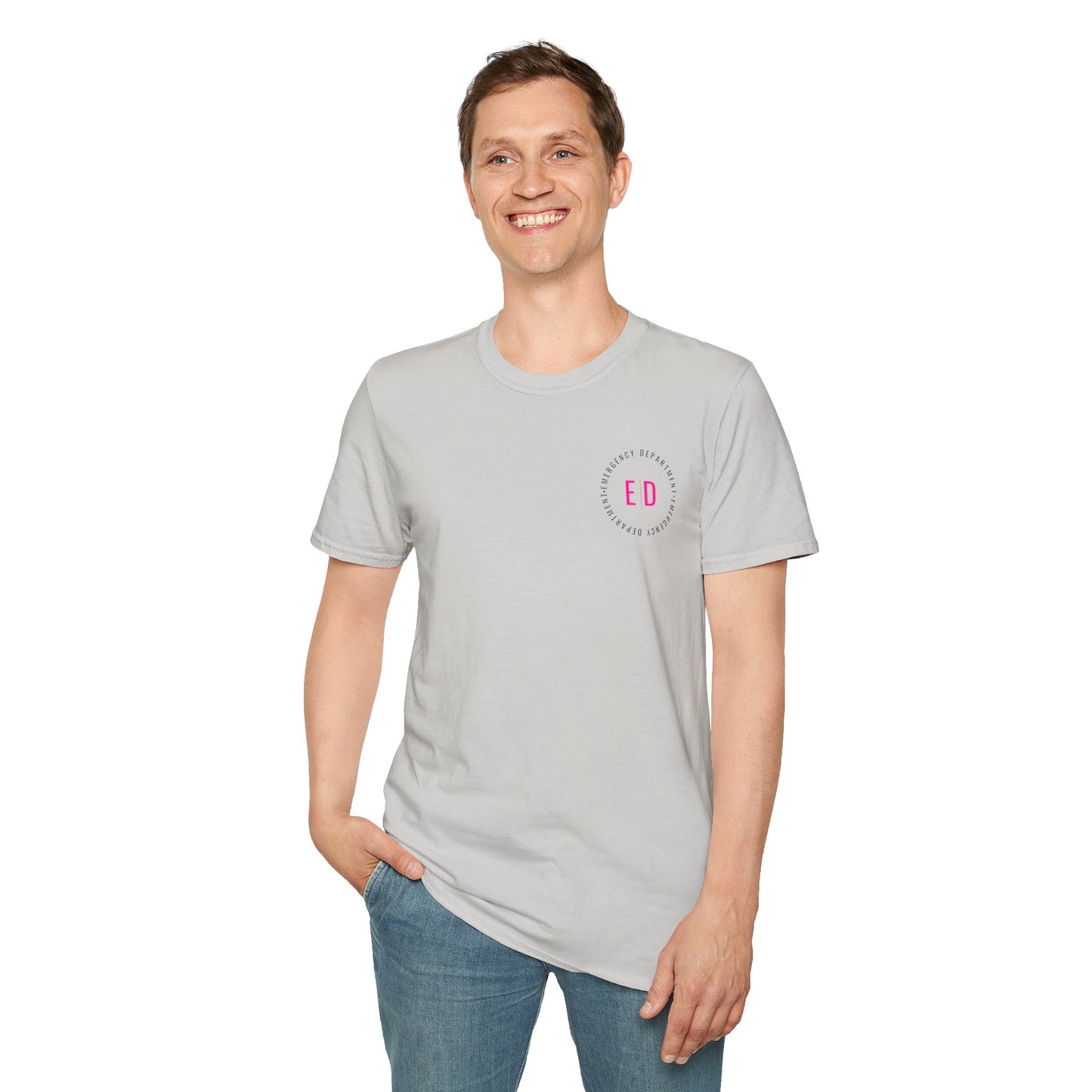 Unisex Emergency Department T-Shirt - Softstyle Tee for Healthcare Heroes