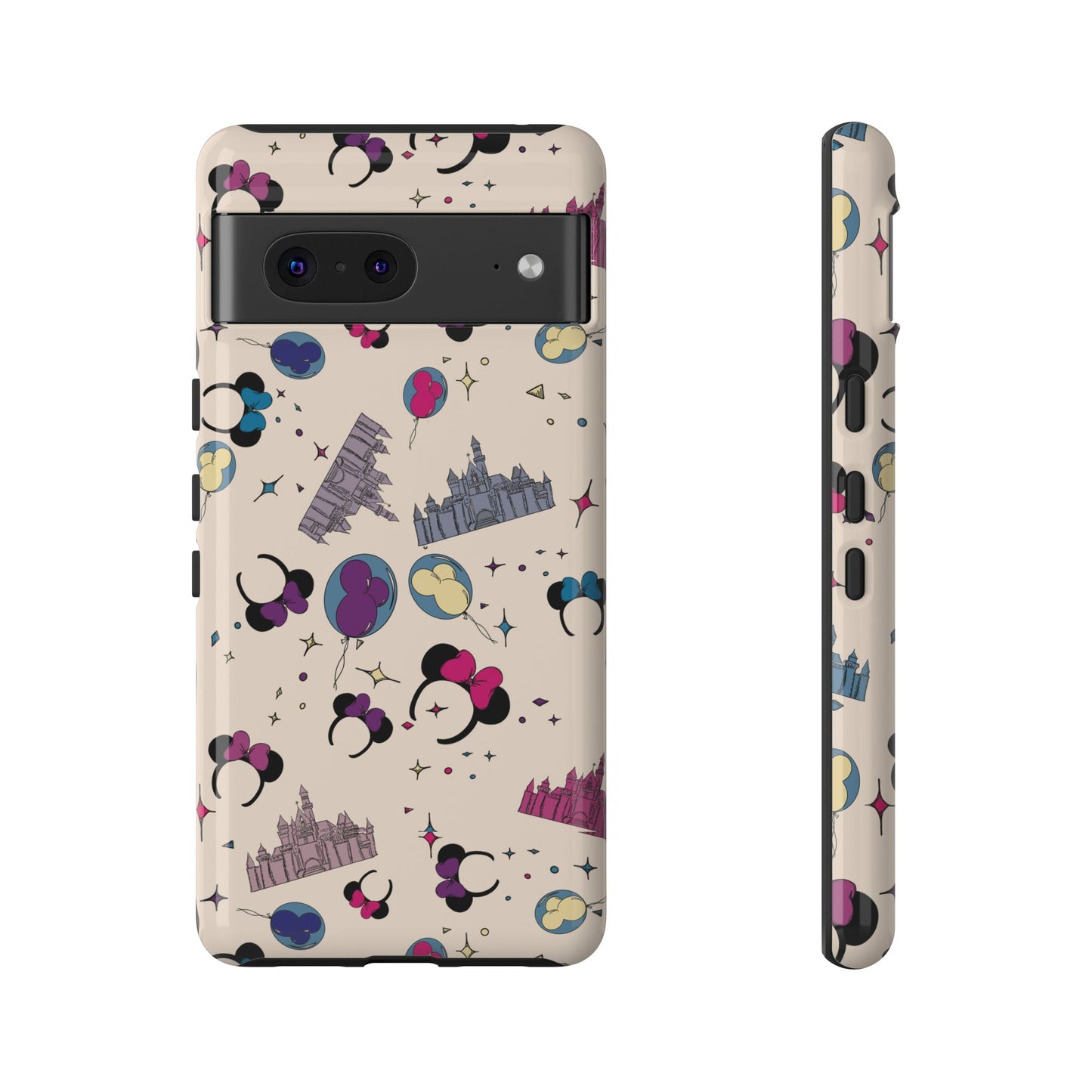 Whimsical Phone Case - Colorful Disney-Inspired Design