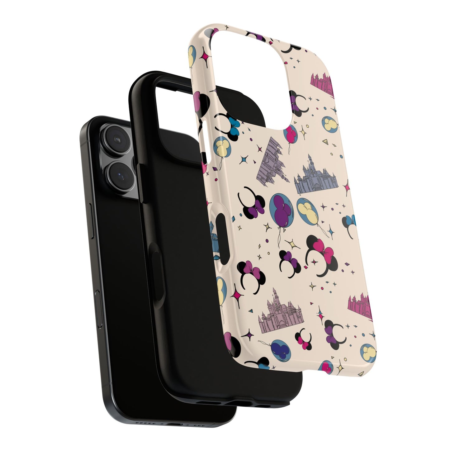 Whimsical Phone Case - Colorful Disney-Inspired Design