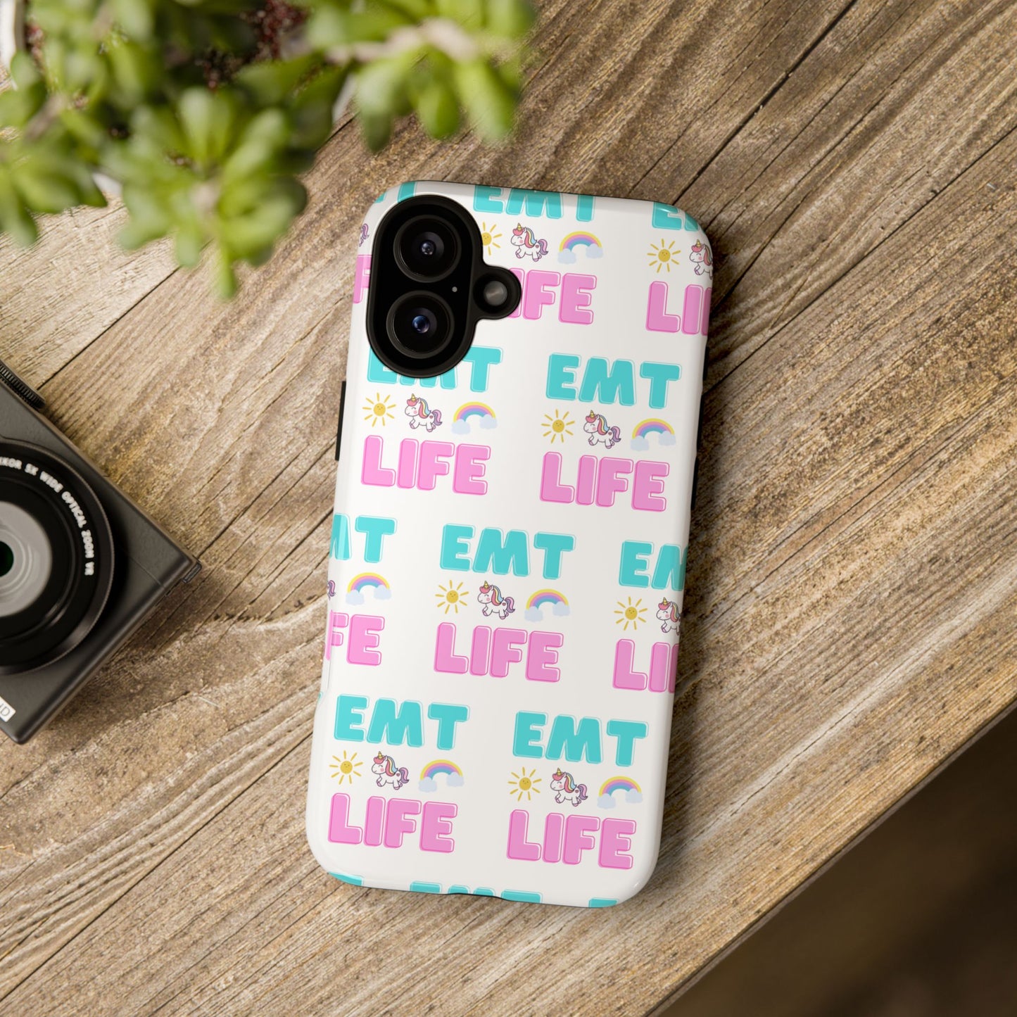 EMT Life Phone Case - Fun & Colorful Tough Case for EMTs